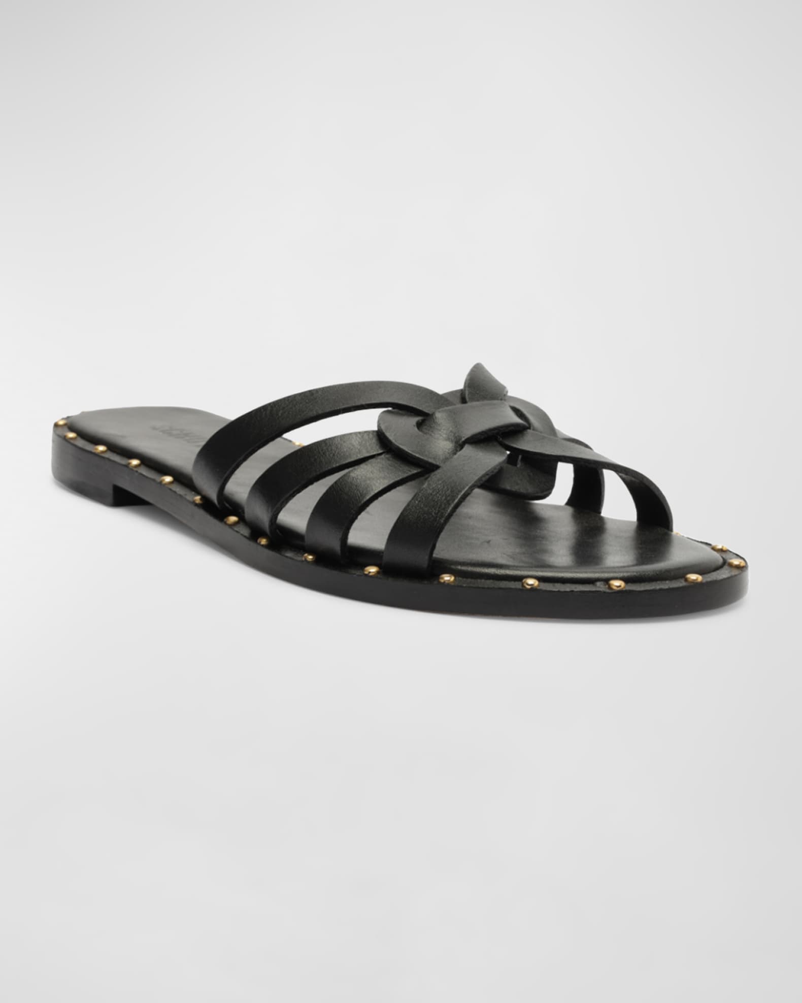 Neiman marcus sandals flat shop