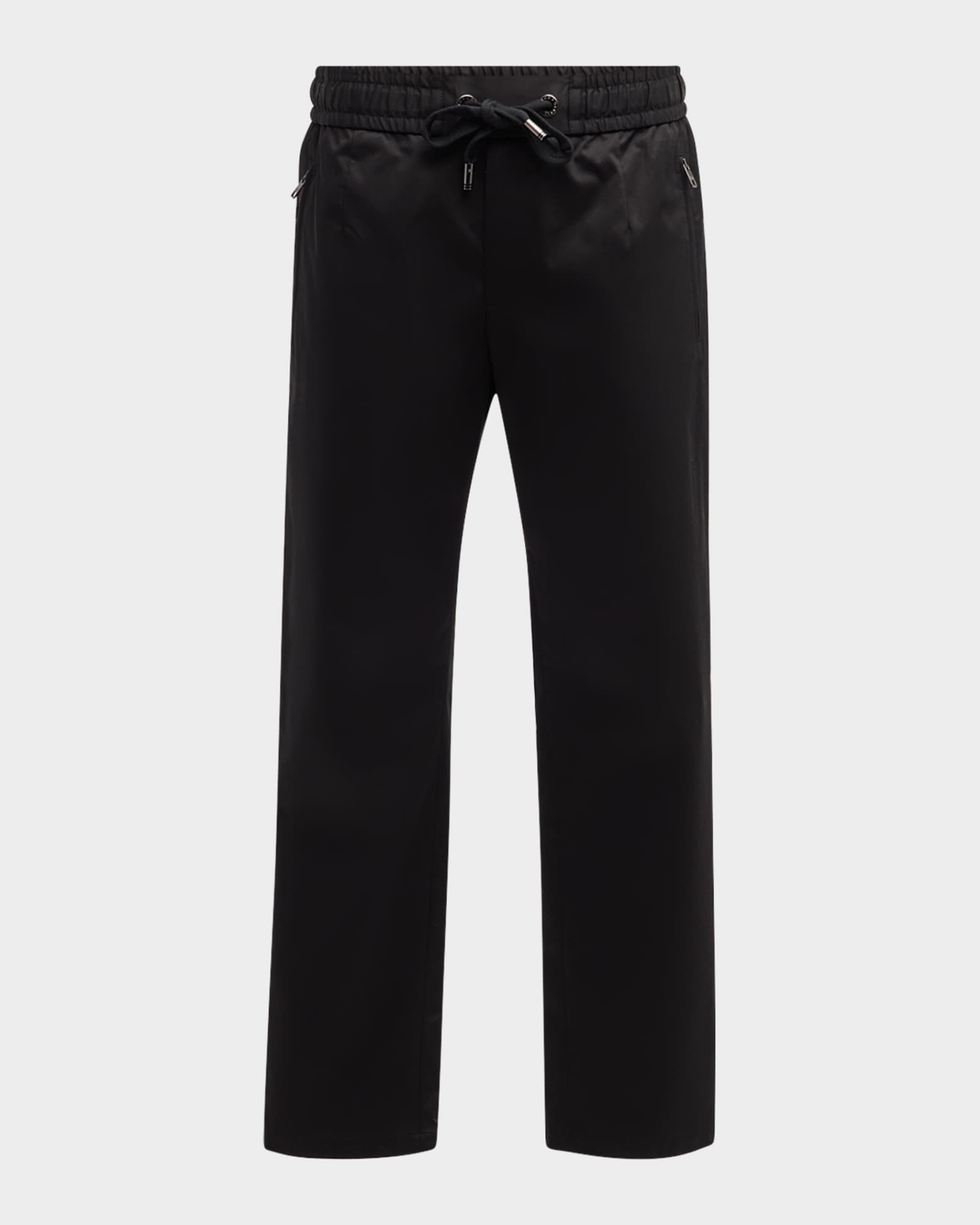 Dolce&Gabbana Men's Stretch Cotton Drawstring Pants | Neiman