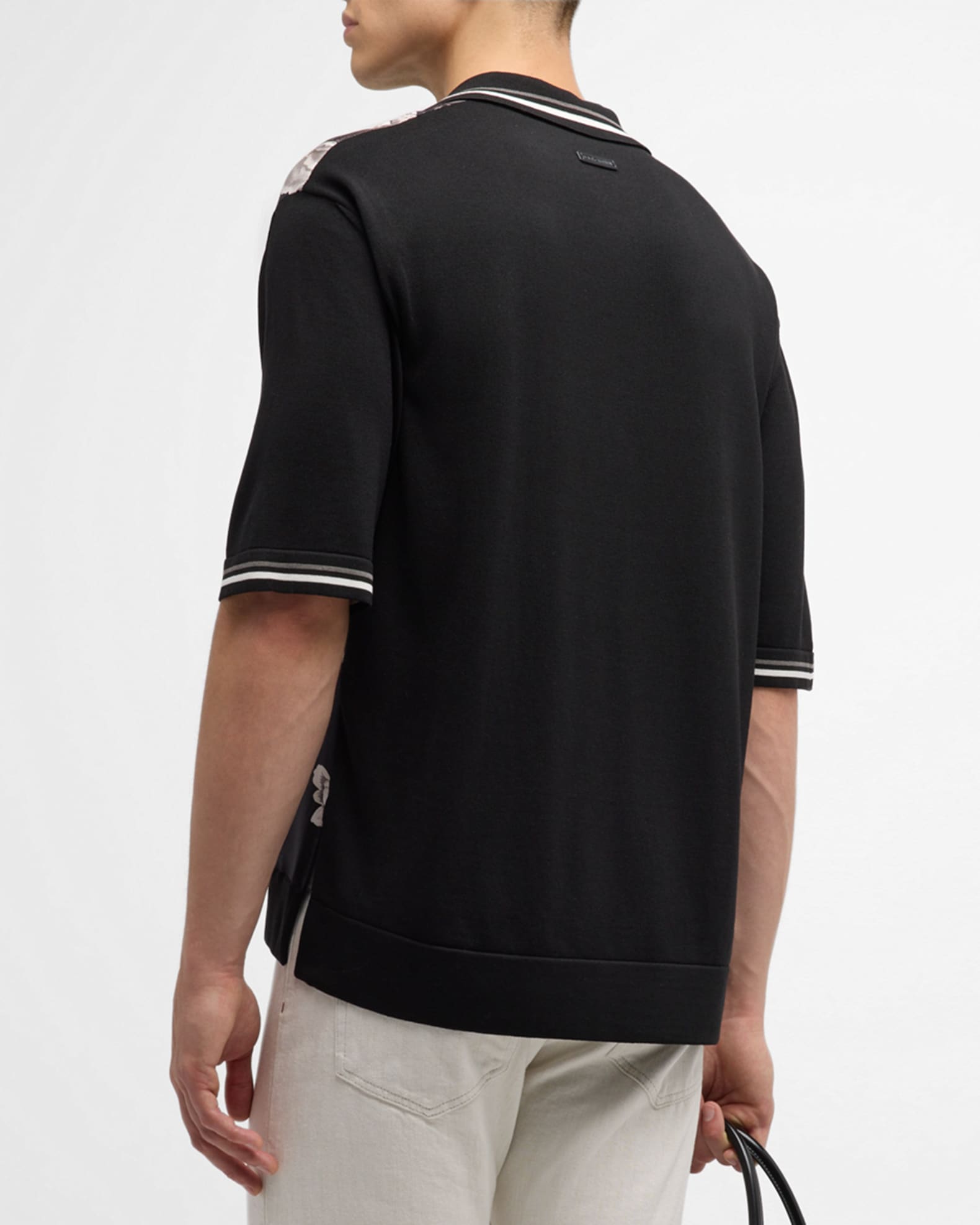 Dolce&Gabbana Men's Floral ButtonDown Shirt Neiman Marcus