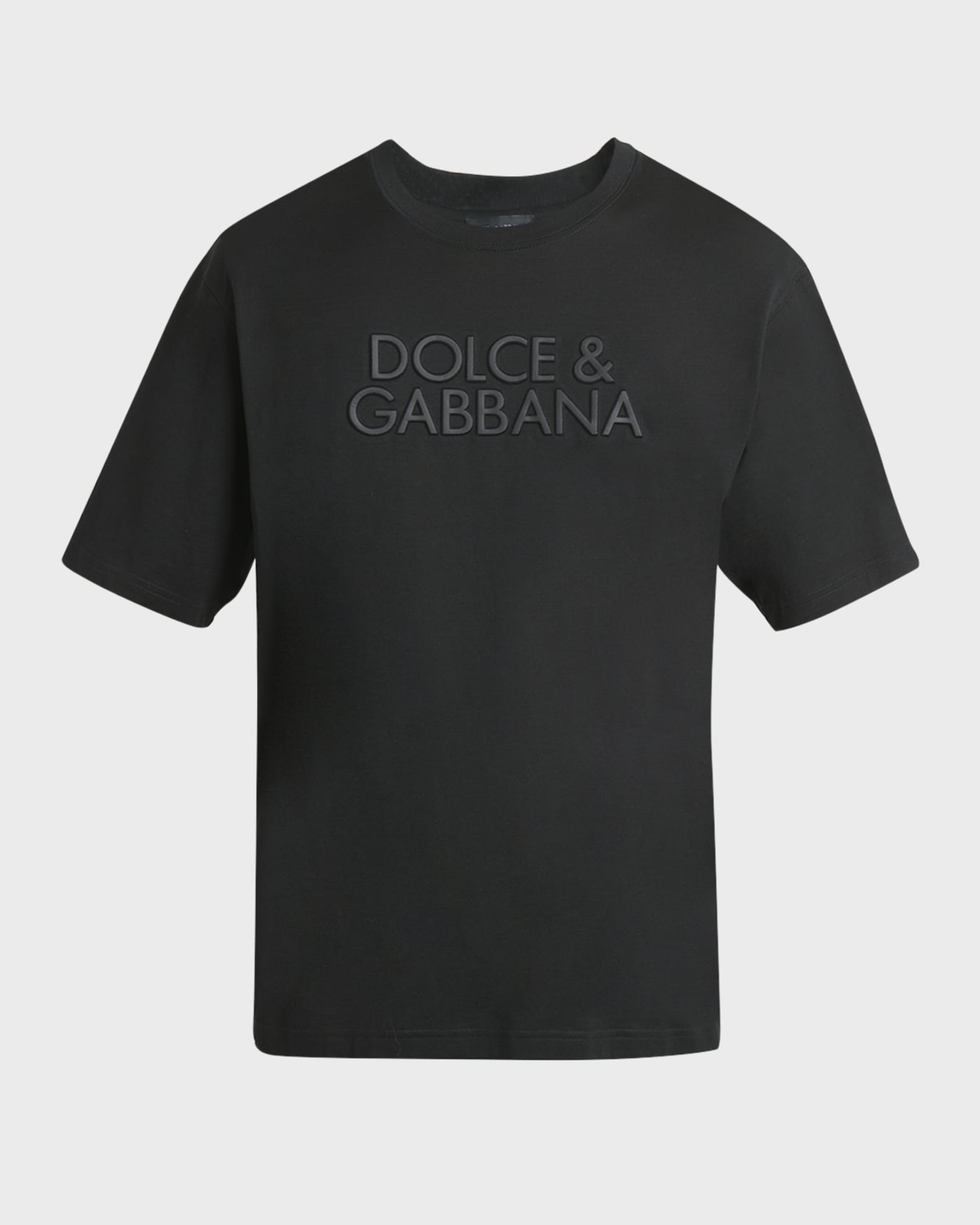 Dolce&Gabbana Men's Raised Logo T-Shirt | Neiman Marcus
