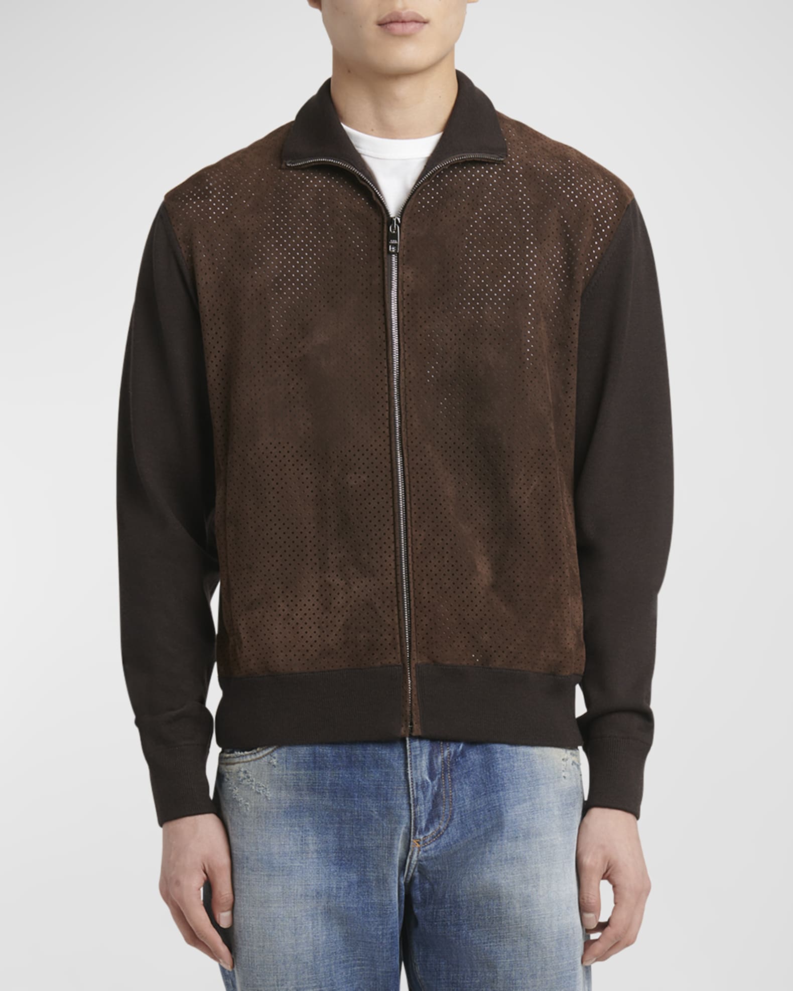 Dolce & Gabbana スエード ミリタリー レザージャケット 50 Dolce & Gabbana スエード ミリタリー レザージャケット 50 Dolce