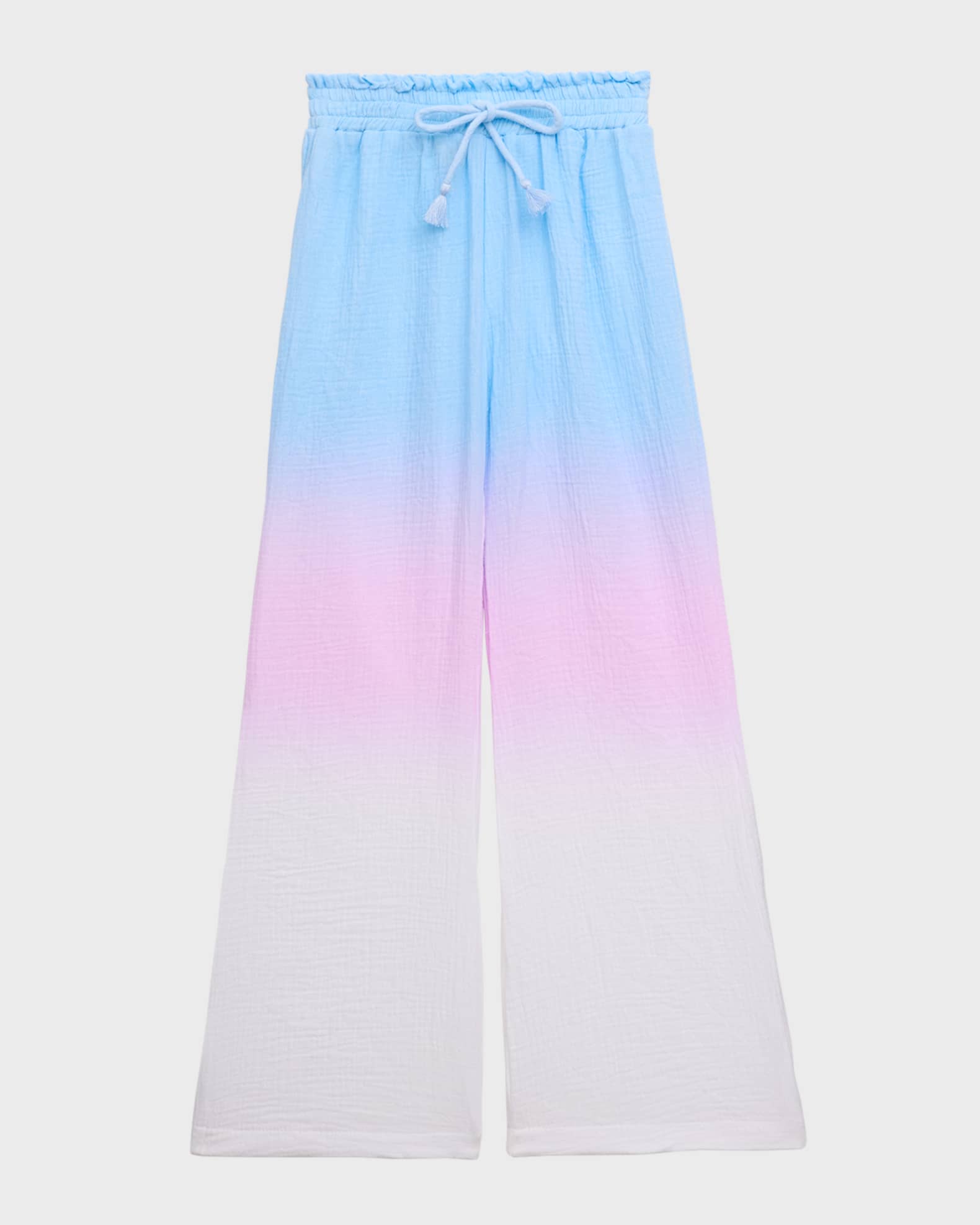 Flowers by Zoe Girl's Ombre Wide Leg Pants, Size S-XL