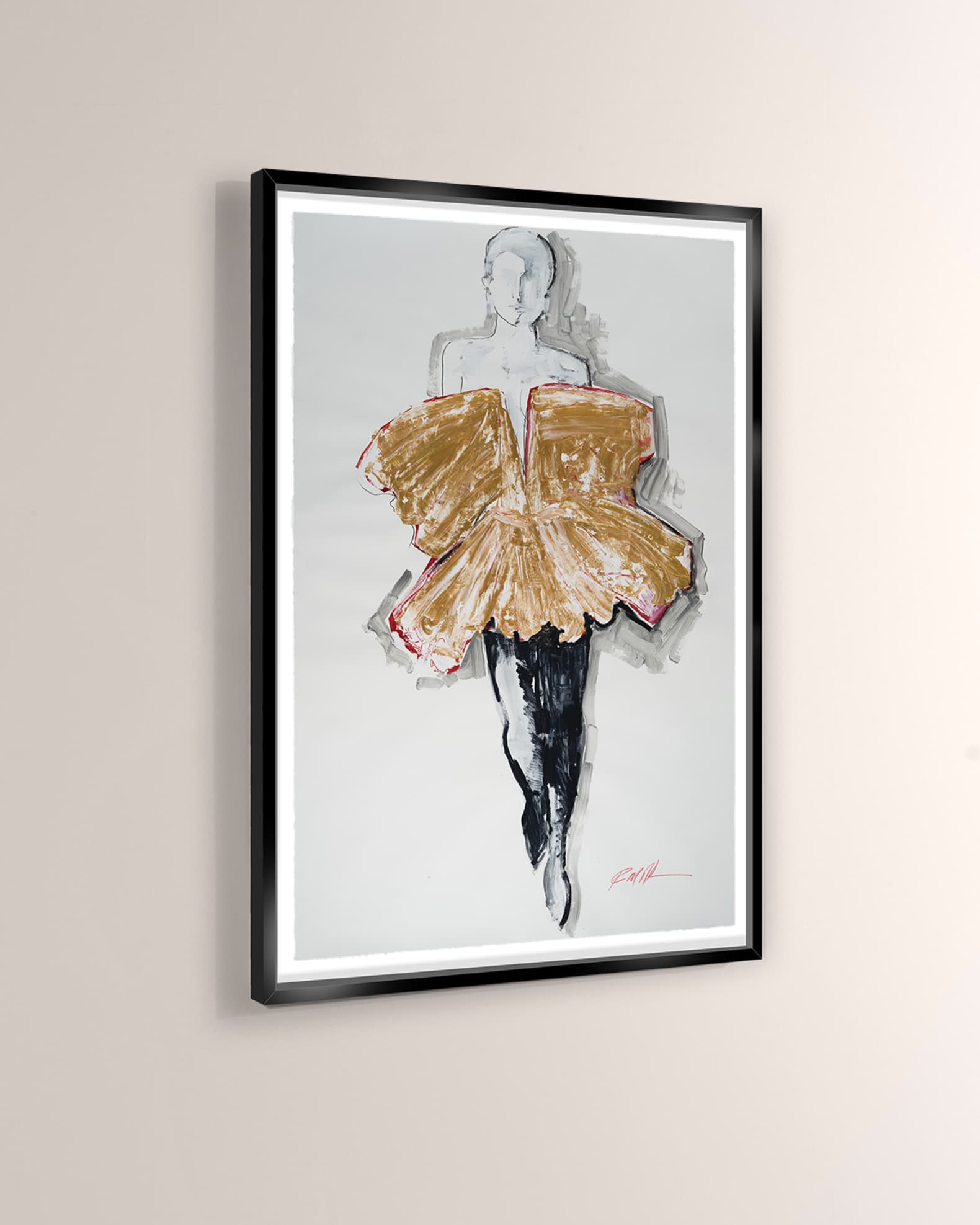"Gold Number" Print  1