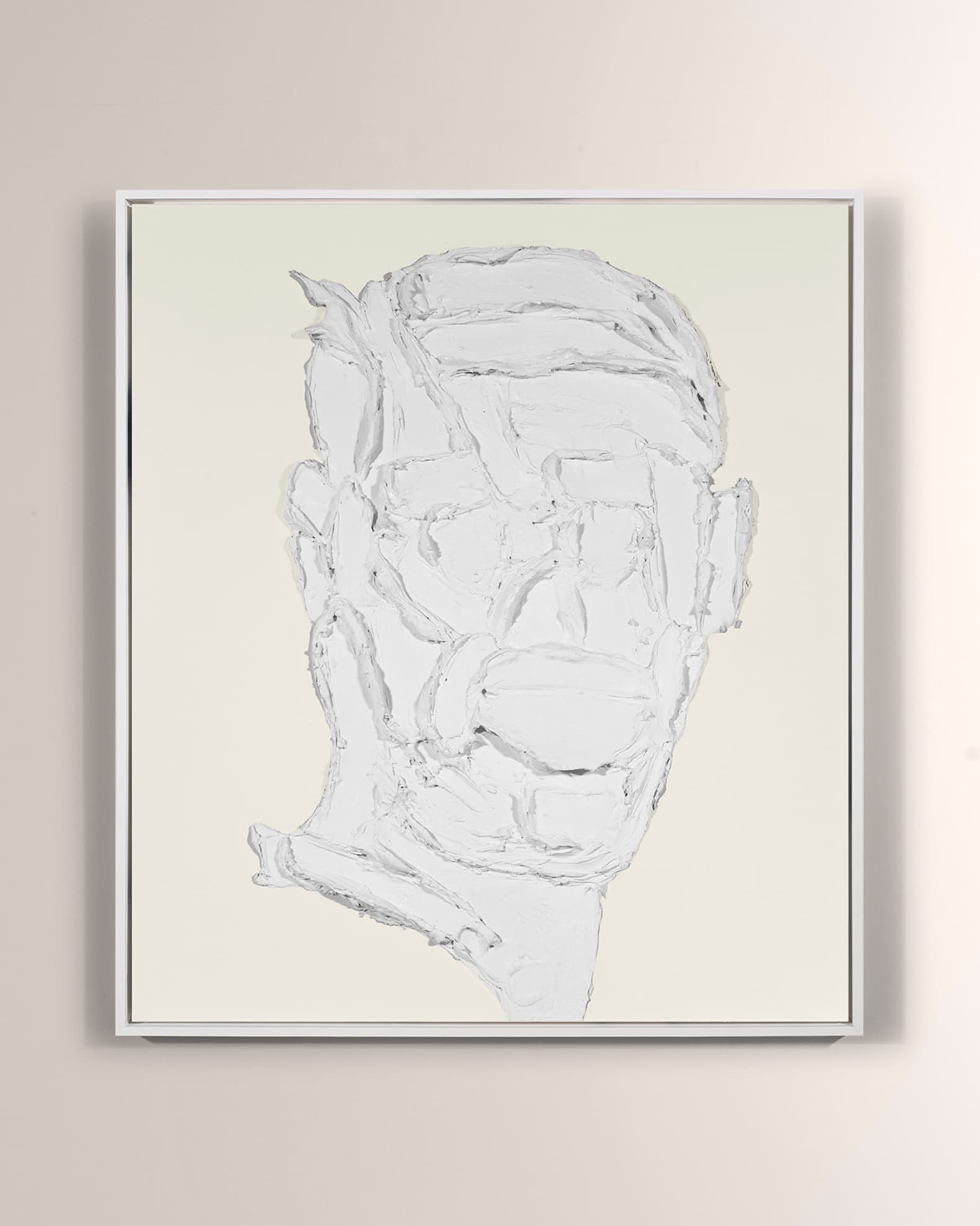 "Textured Portrait Man" Giclee  0