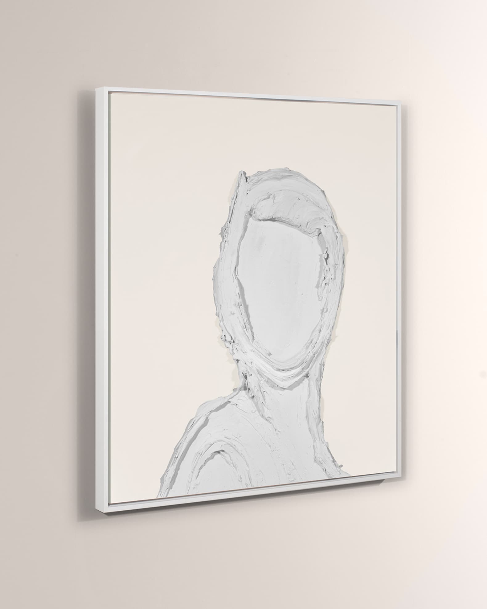 "Textured Portrait Woman" Giclee  1