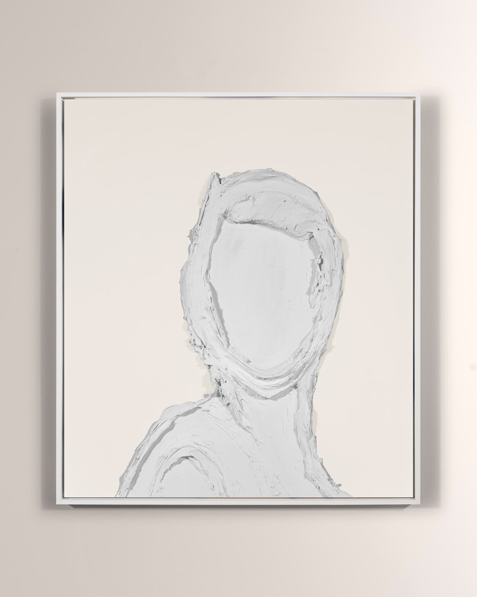 "Textured Portrait Woman" Giclee  0