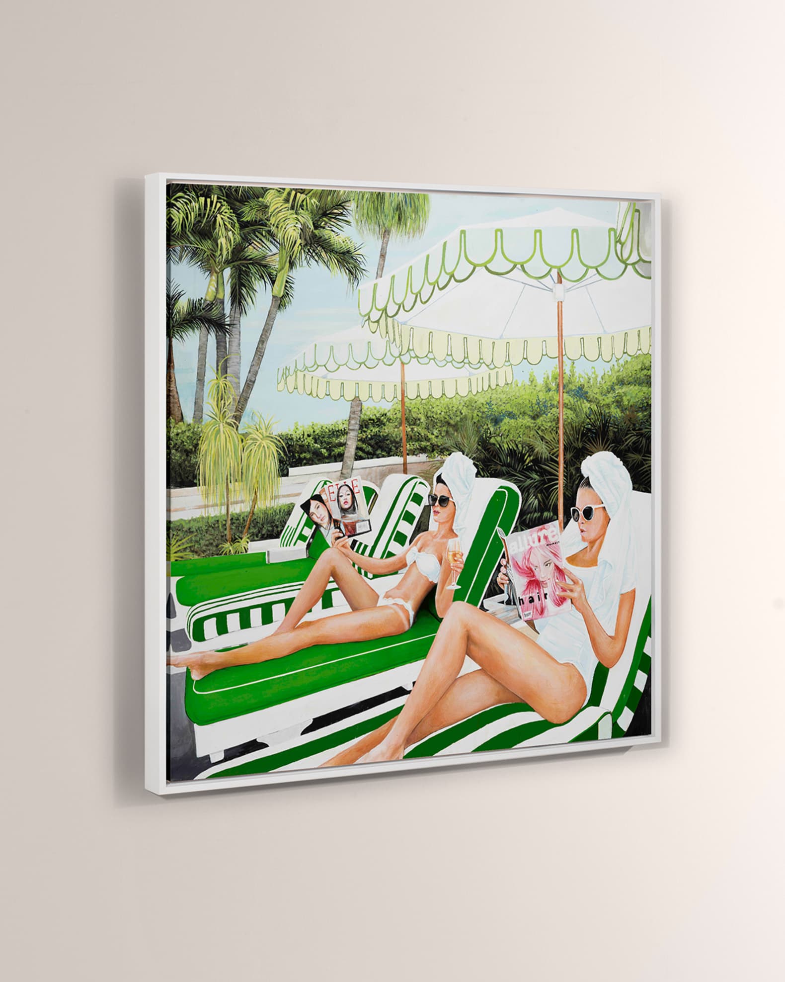 "The Colony Pool" Giclee  1