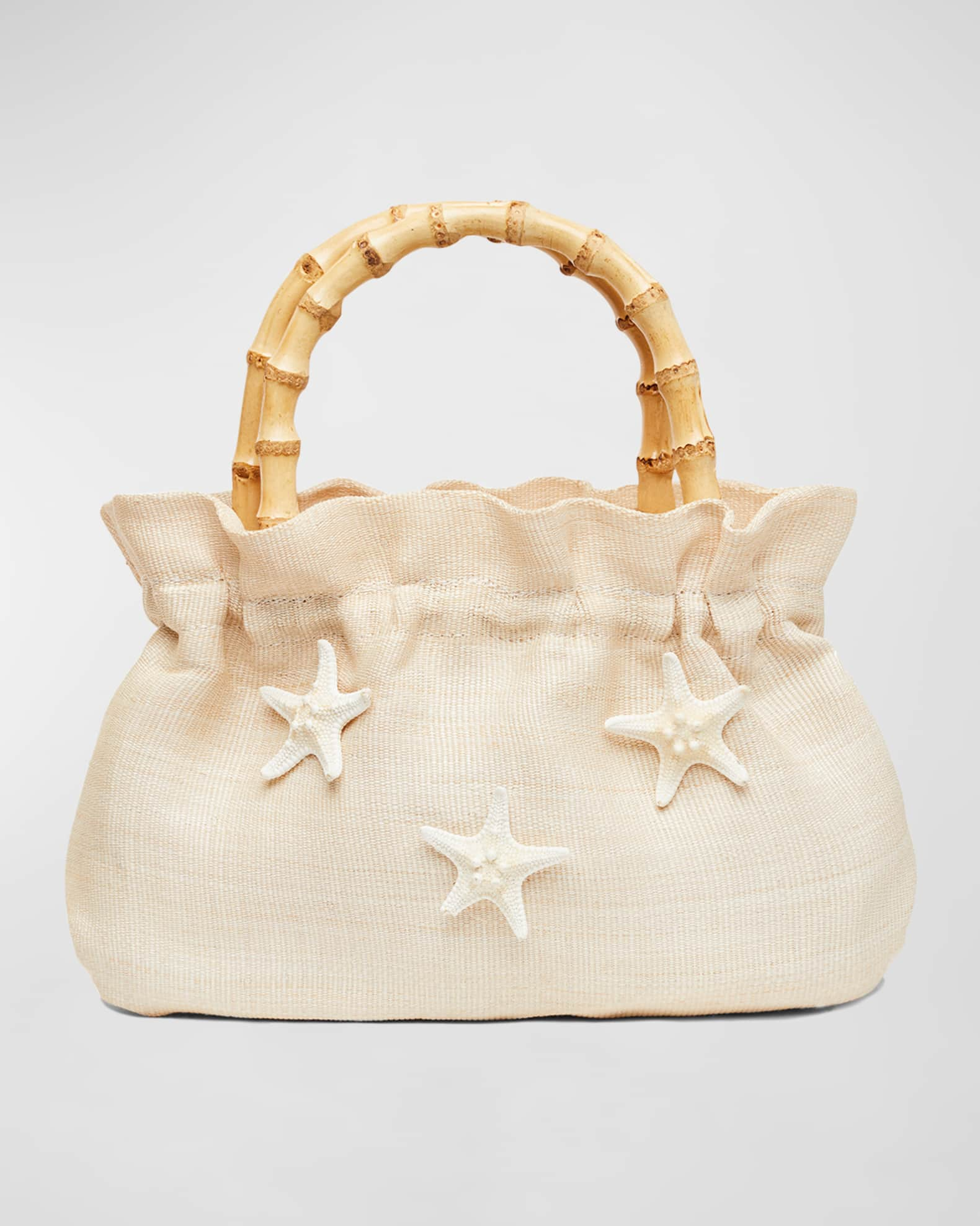 The Peyton Starfish Pouch Top-Handle Bag 0