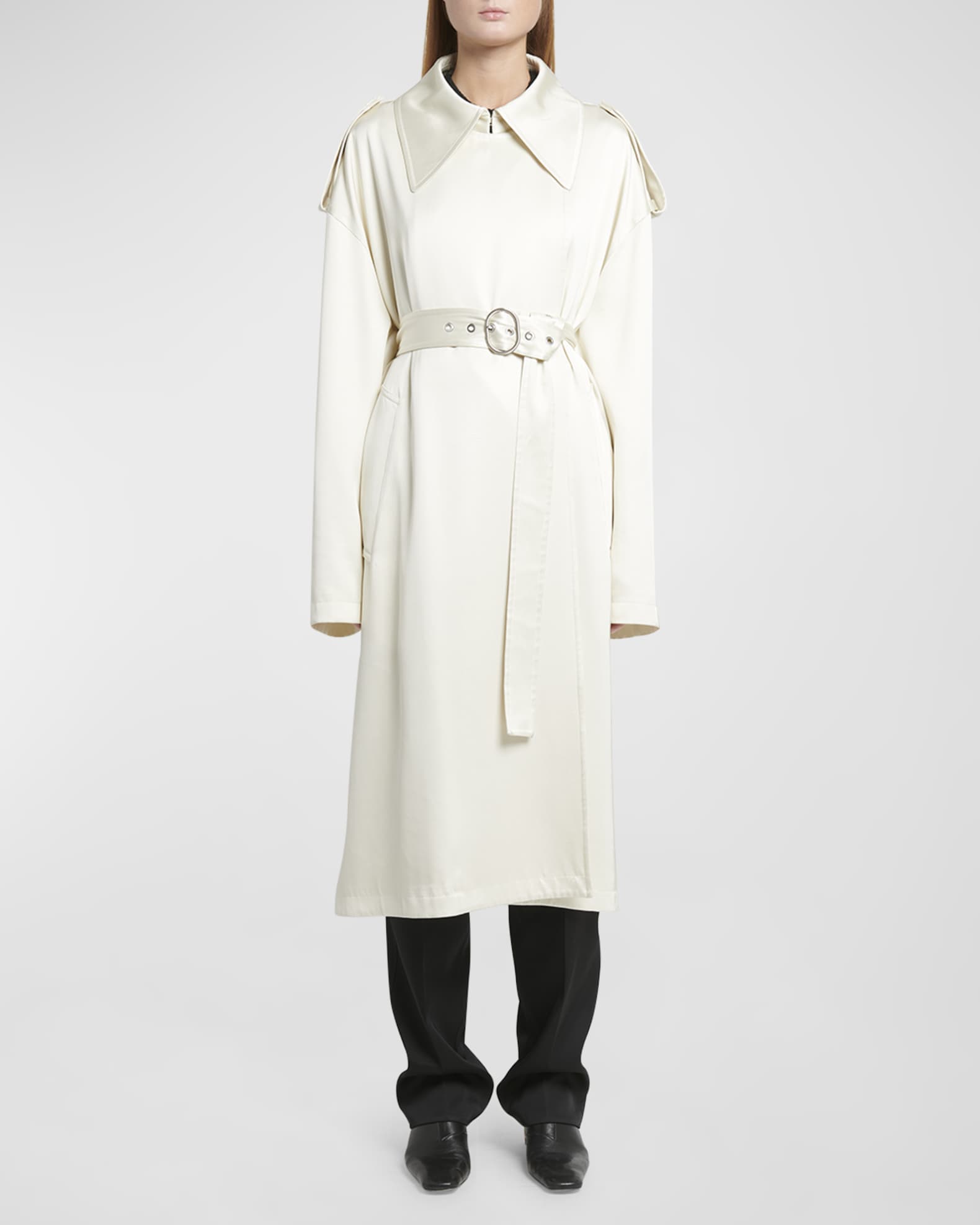 Jil sander trench coat new arrivals