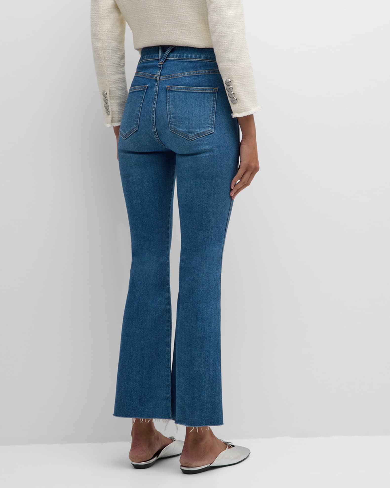 Skinny kick flare jeans on sale