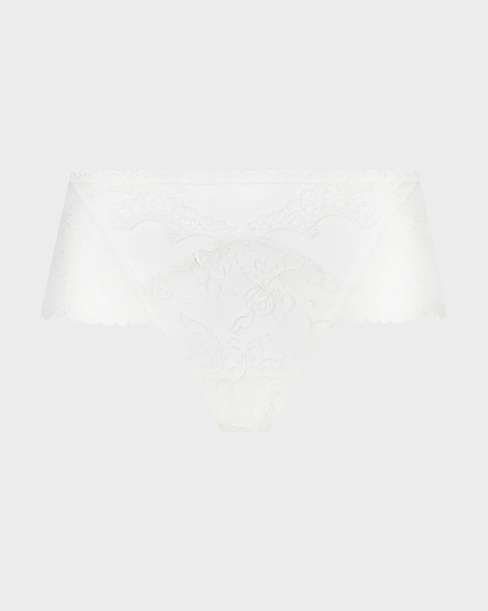 Princesse Iris Scalloped Lace & Tulle Boyshorts 0