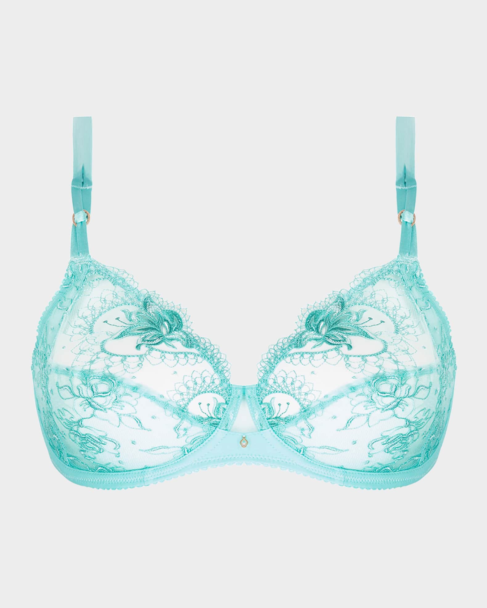 Princesse Iris Embroidered Full-Cup Bra 0