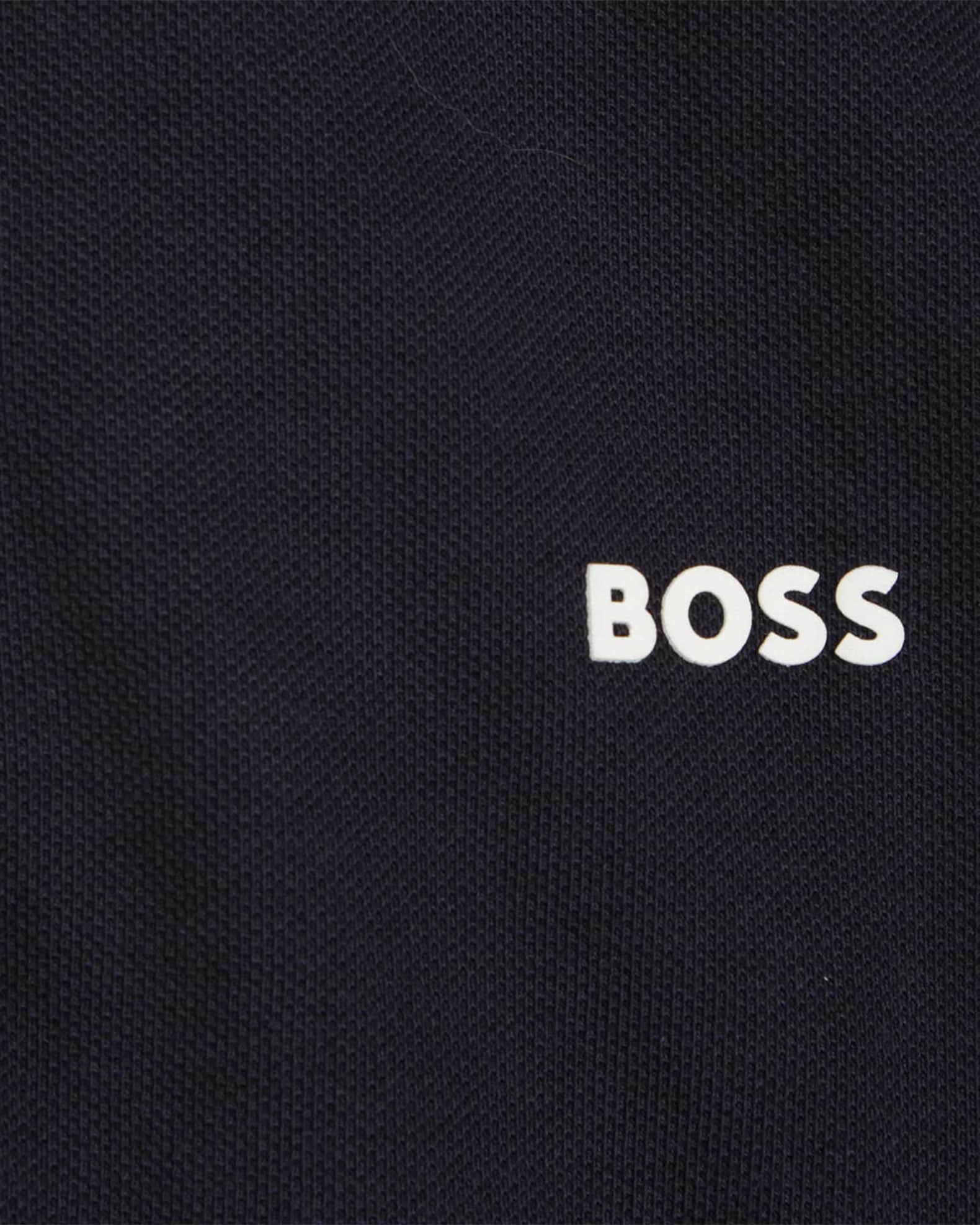 Boy's Logo Cotton Knit Short-Sleeve Polo Shirt, Size 4-16 1