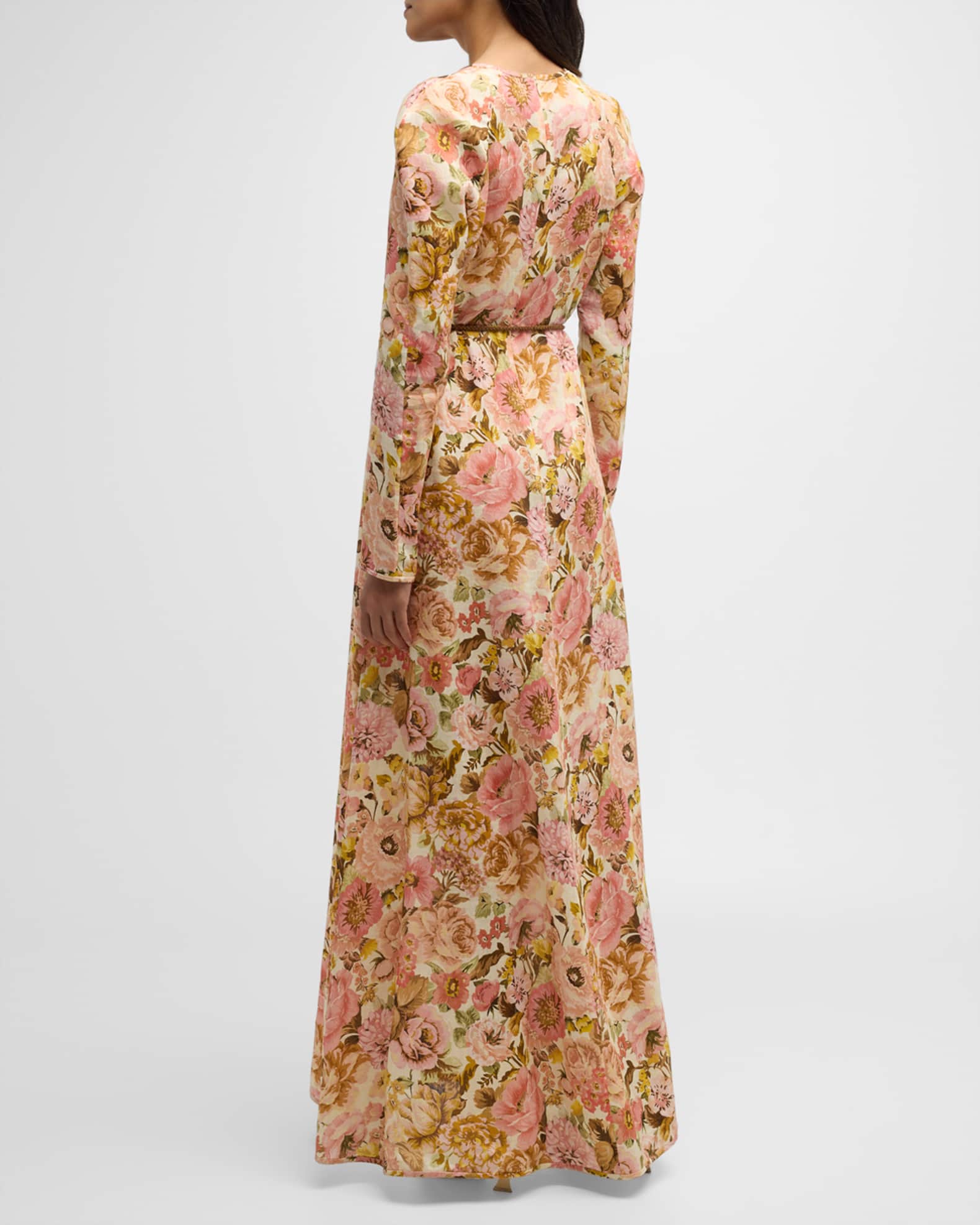 Zimmermann goldie plunge dress 2025