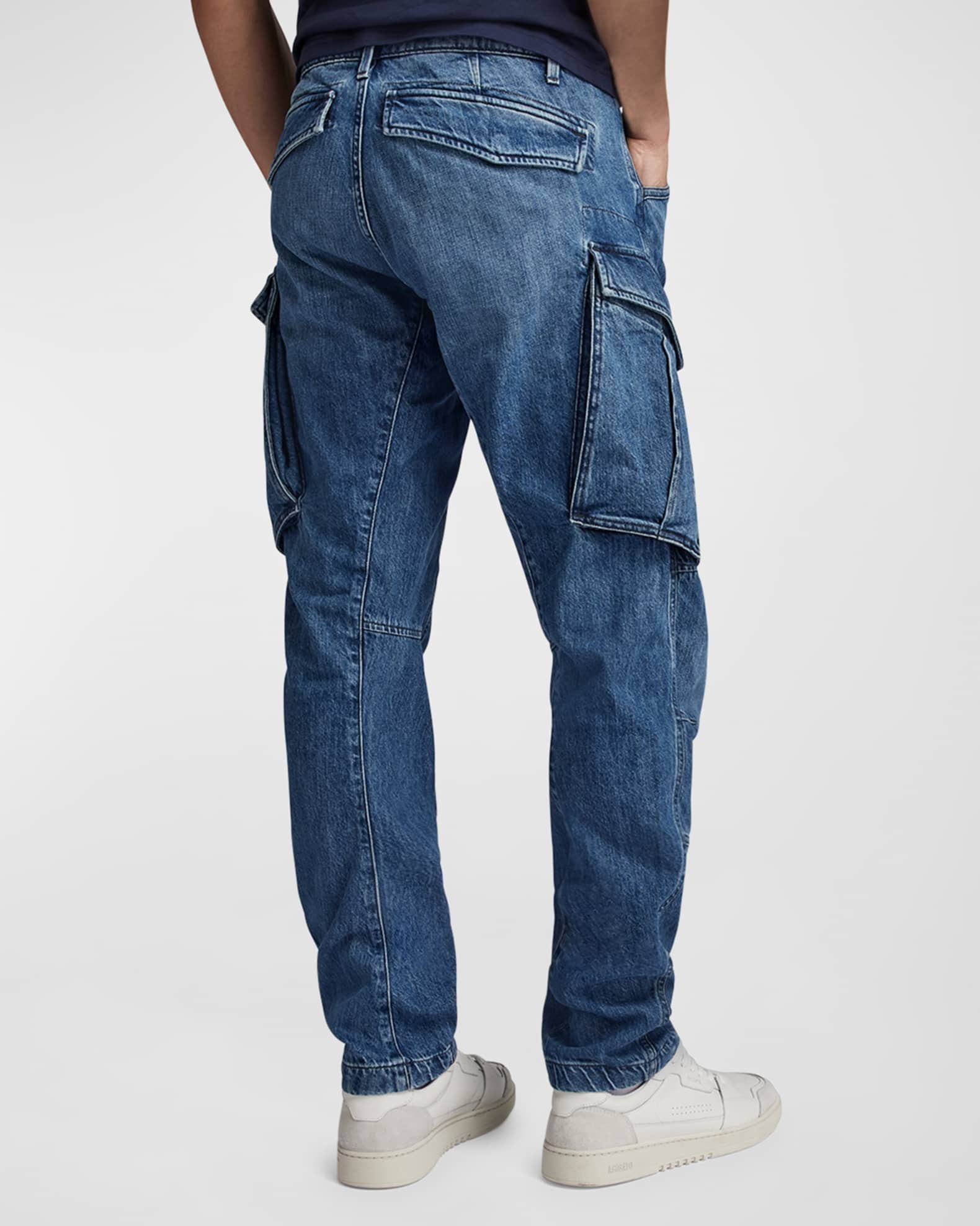 Tapered cargo jeans shop