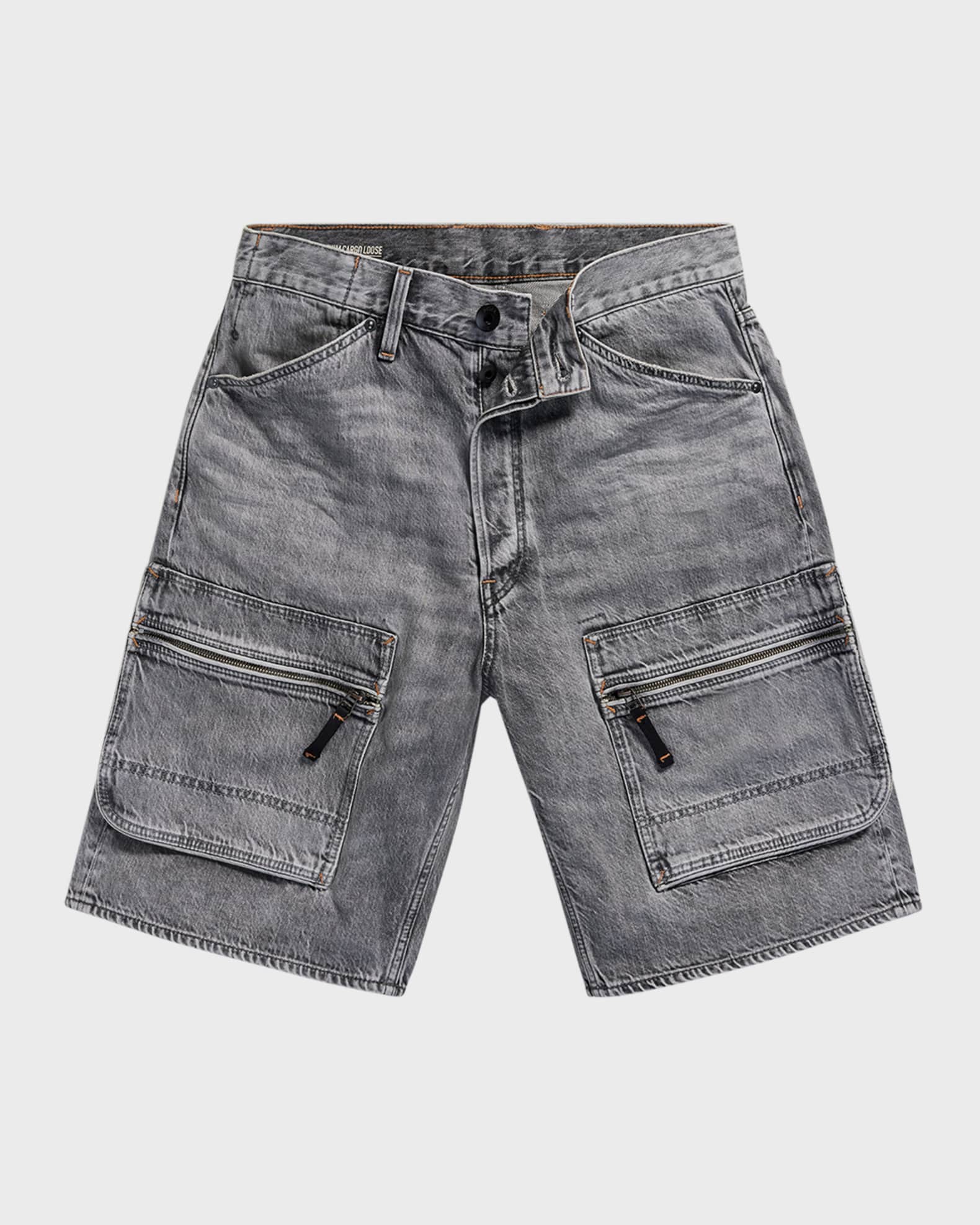 Mens Jean Shorts Idopy Men's Loose-Fit Ripped Distressed Hip Hop