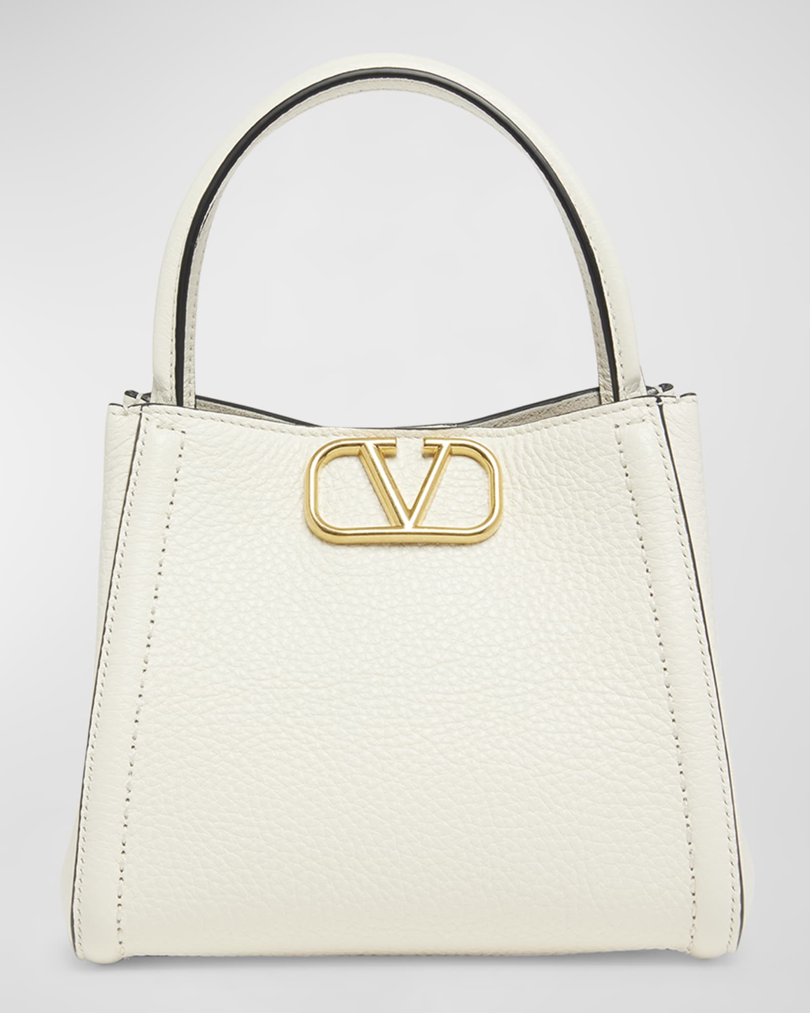 Valentino Garavani Alltime Small Leather Handbag