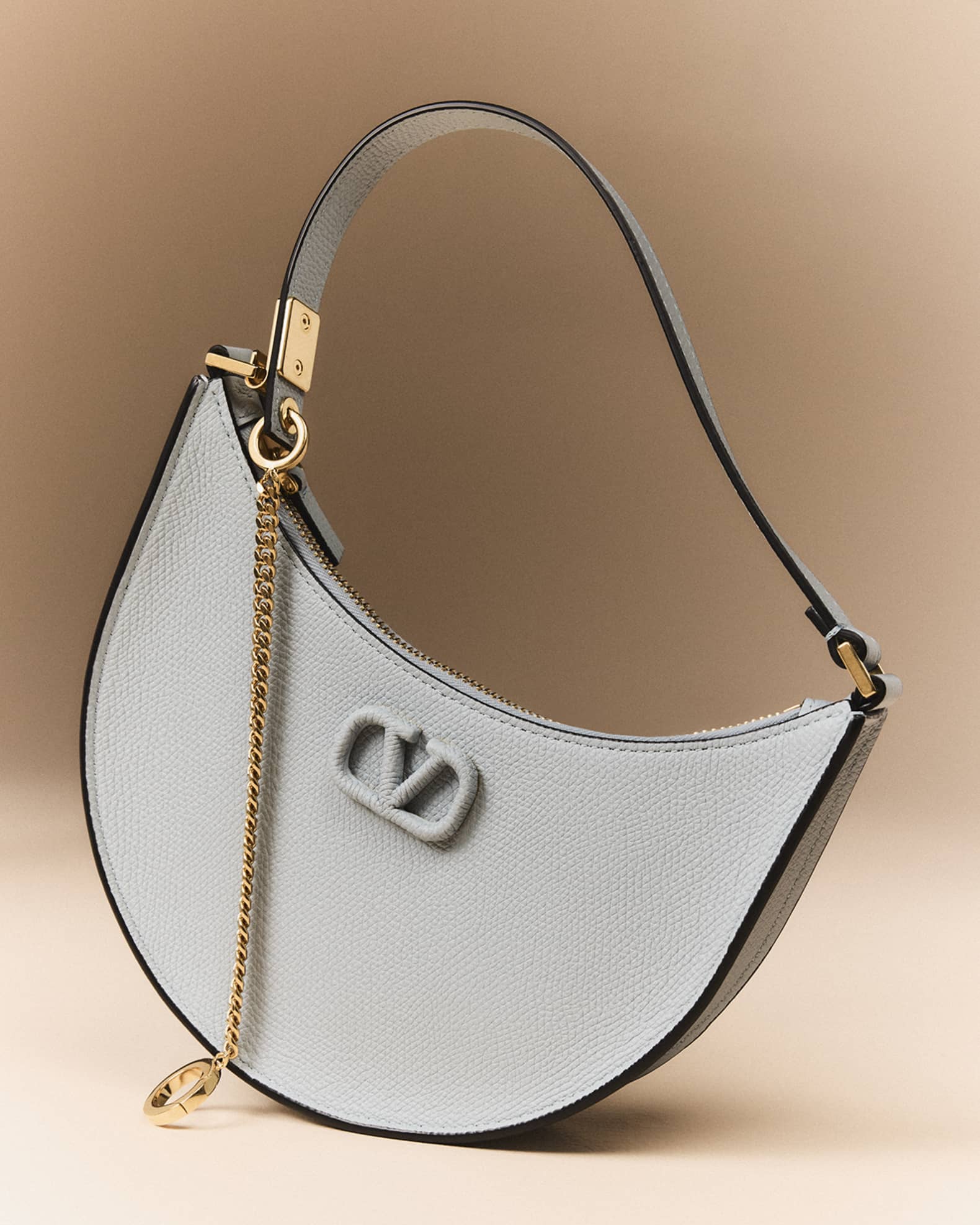 Mini VLogo Signature Hobo Bag main image 0