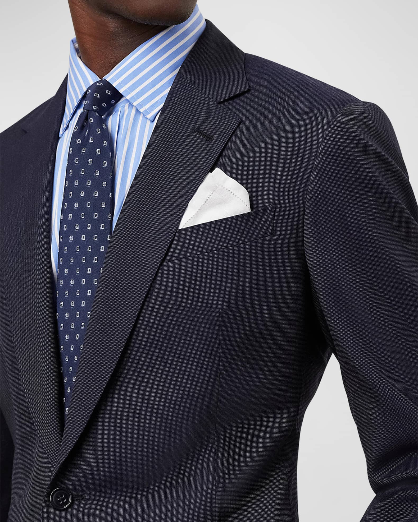 Ralph Lauren Purple Label Men's Kent Hand-Tailored Nailhead