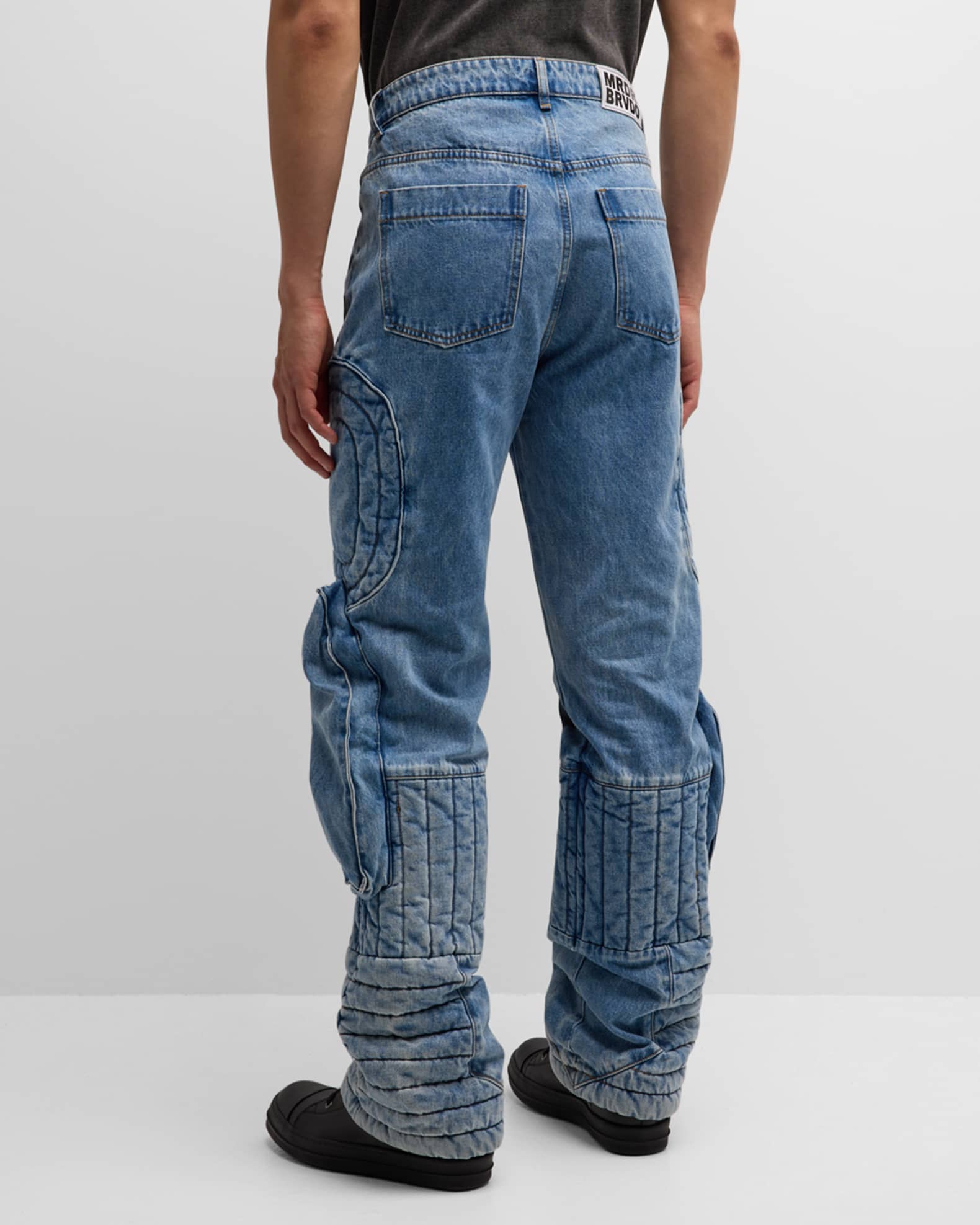 Project G/R Layered Cargo Denim Pants