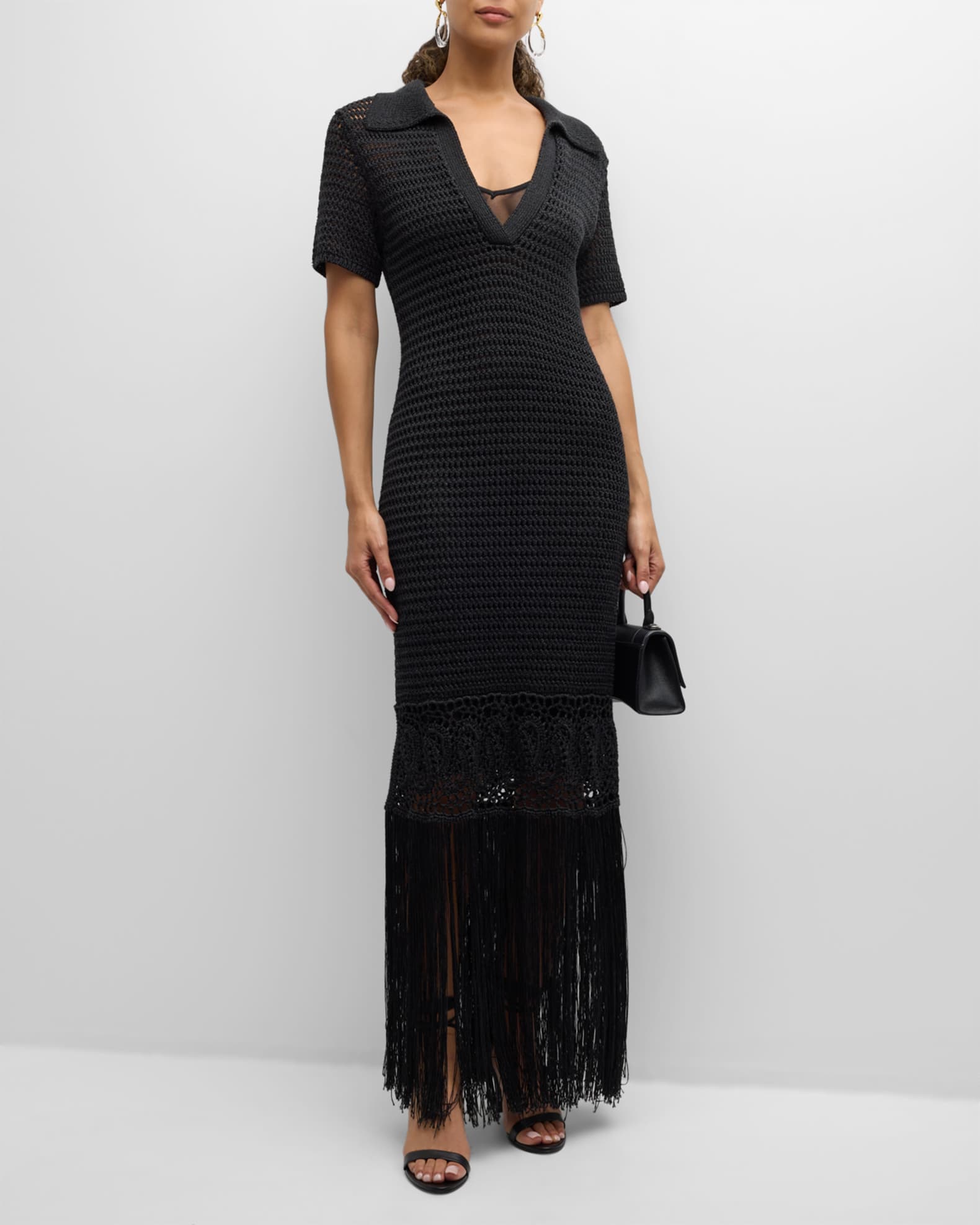 Valerie embroidered maxi dress on sale