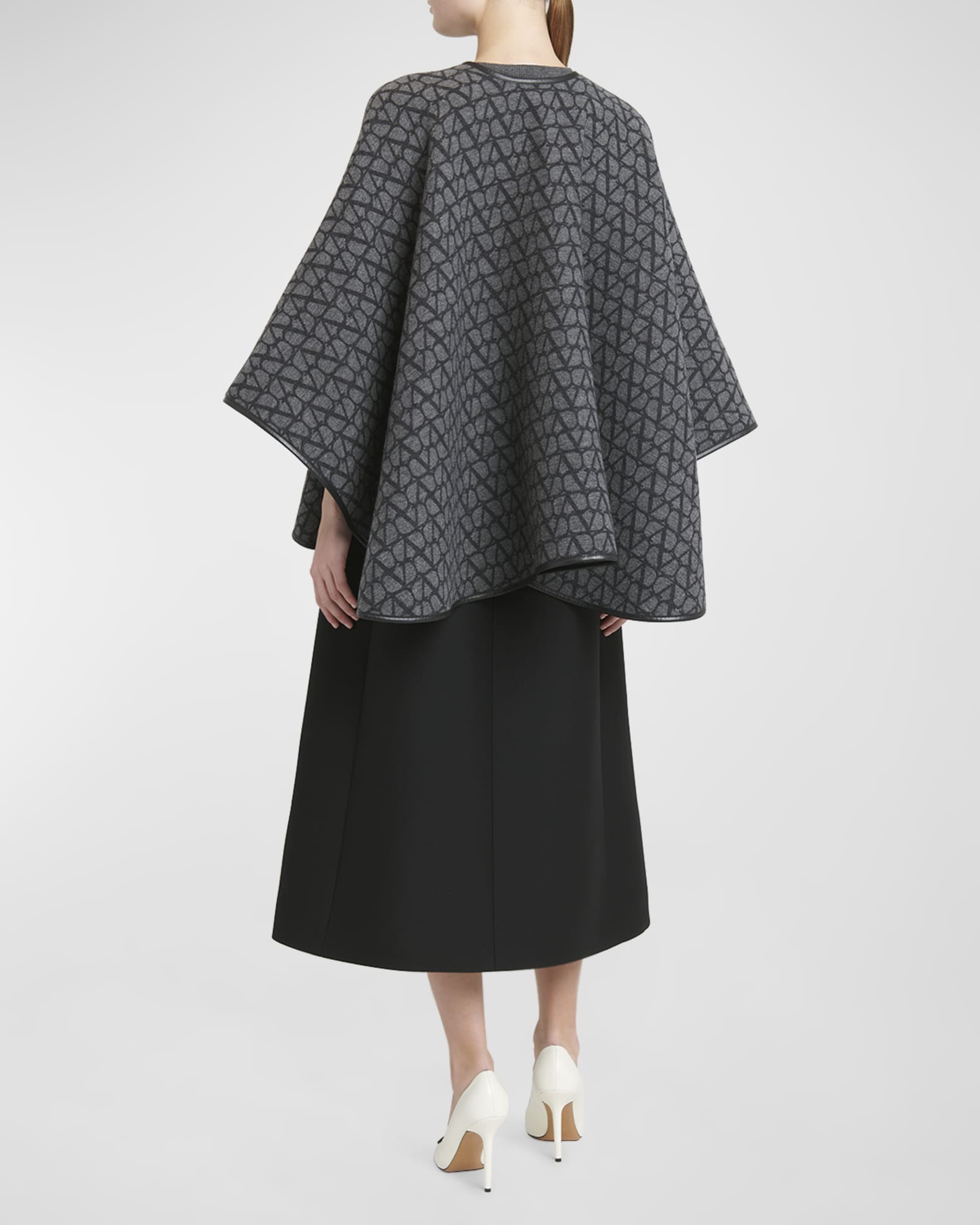 Neiman marcus cashmere poncho on sale