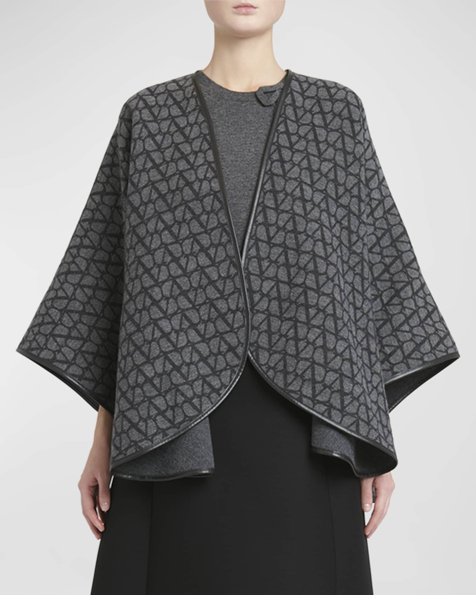 Neiman marcus cashmere poncho outlet