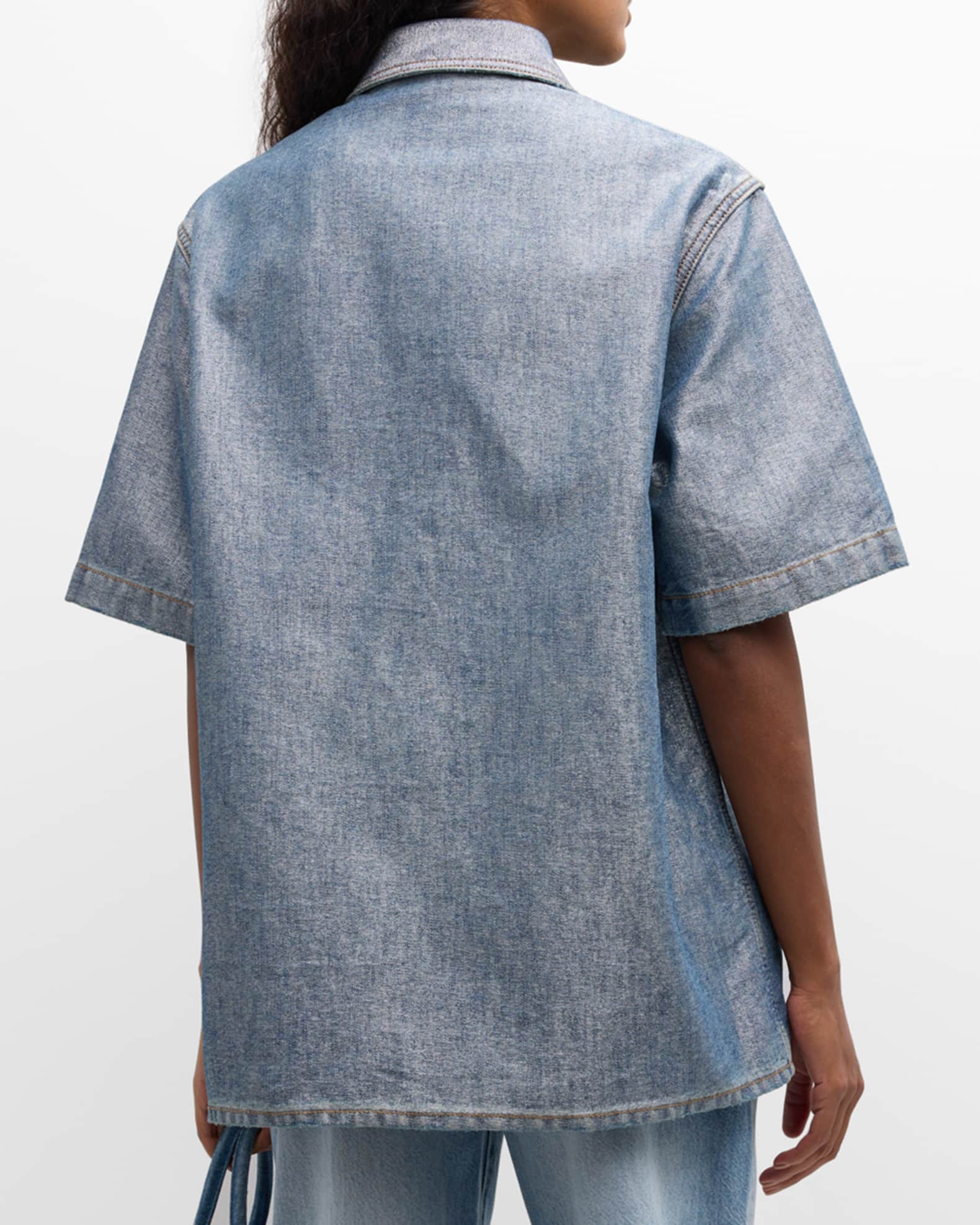 DARKPARK Women's Shirt Nora White