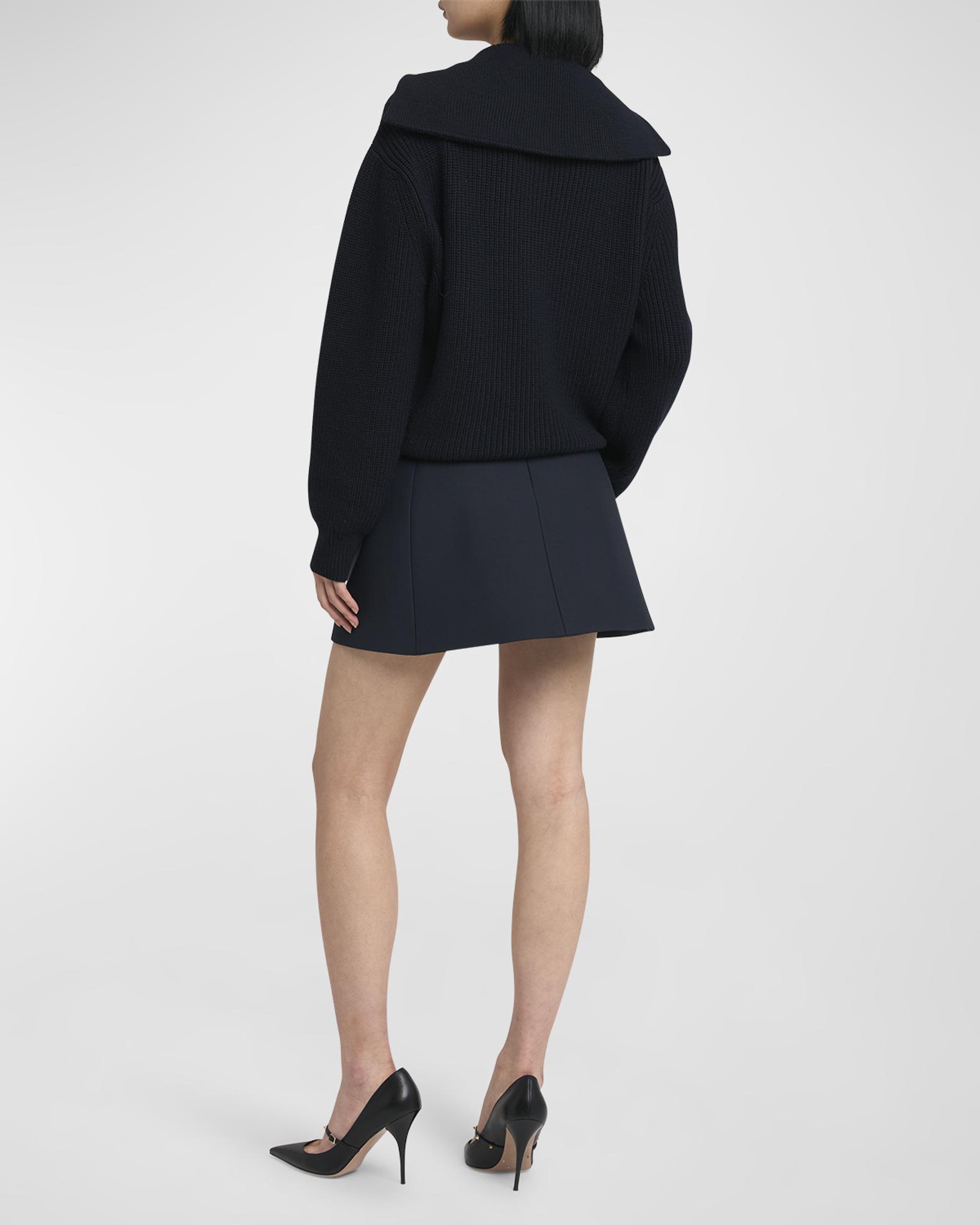 Pull Valentino En Cachemire 100% - Couleur Camel - Taille XS - Avec Chaîne VLOGO - Neuf Avec étiquettes