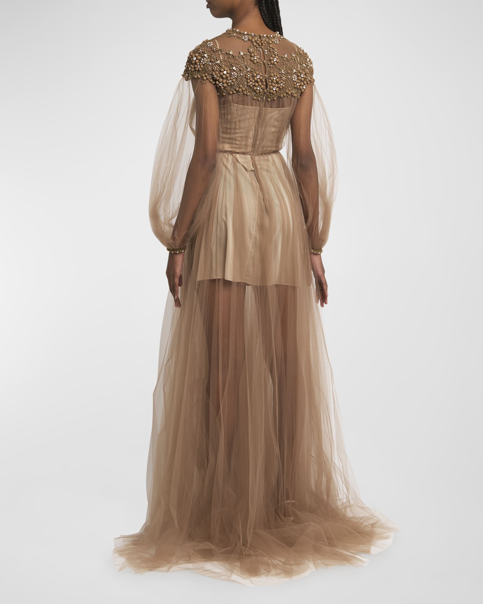 Valentino tulle gown top