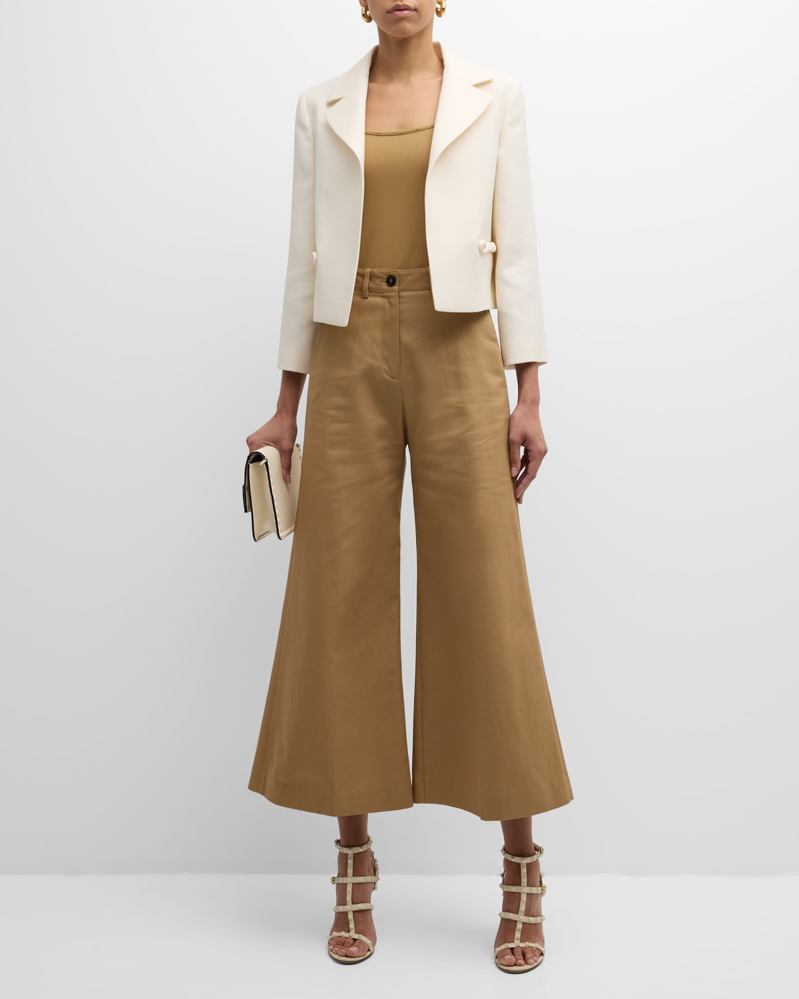 Solid Crepe Couture Jacket