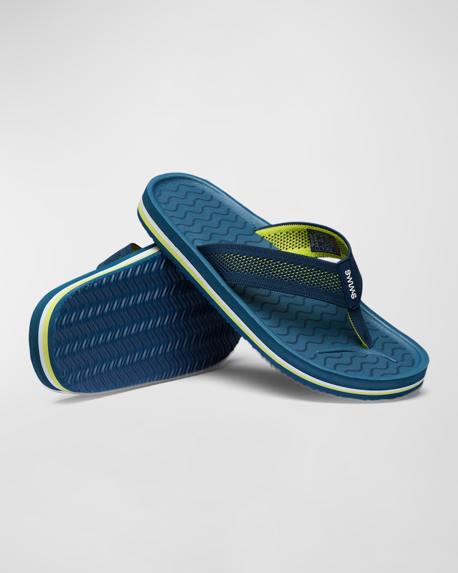 SWIMS Napoli Flip Flop Sandals - Navy/Spray Blue*