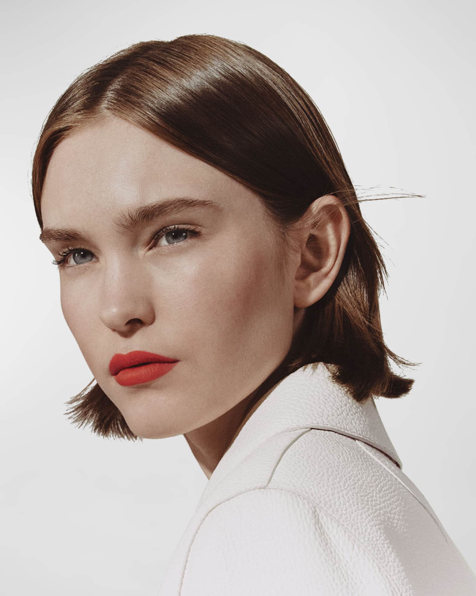 Hermes Rouge Hermes Matte Lipstick, 44 Orange Neon | Neiman