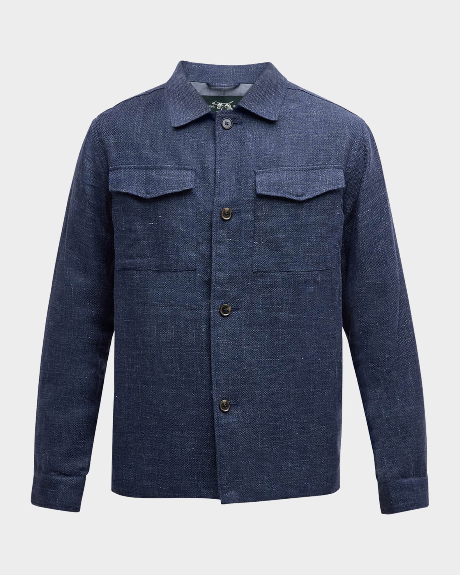 Rodd & Gunn Men's The Cascades Linen-Wool Shirt Jacket