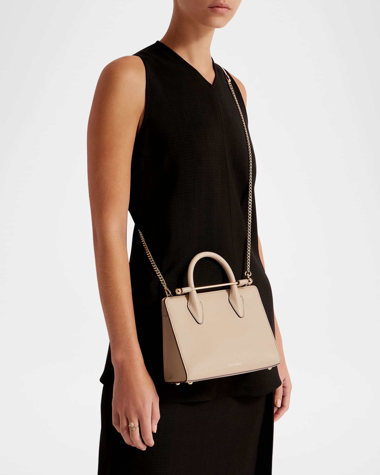 Mini Leather Tote Bag 1