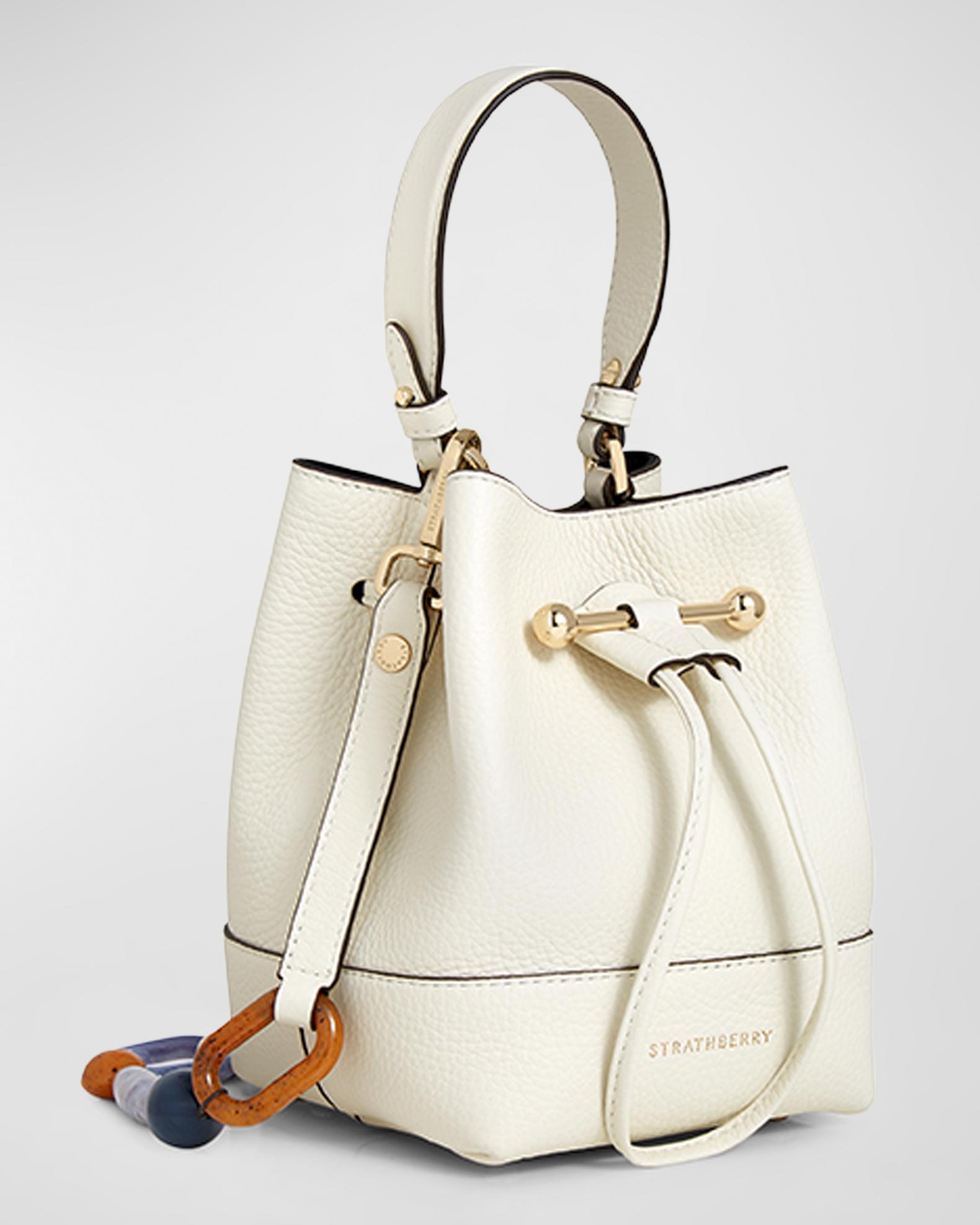 STRATHBERRY Lana Osette Drawstring Beaded Crossbody Bag | Neiman Marcus