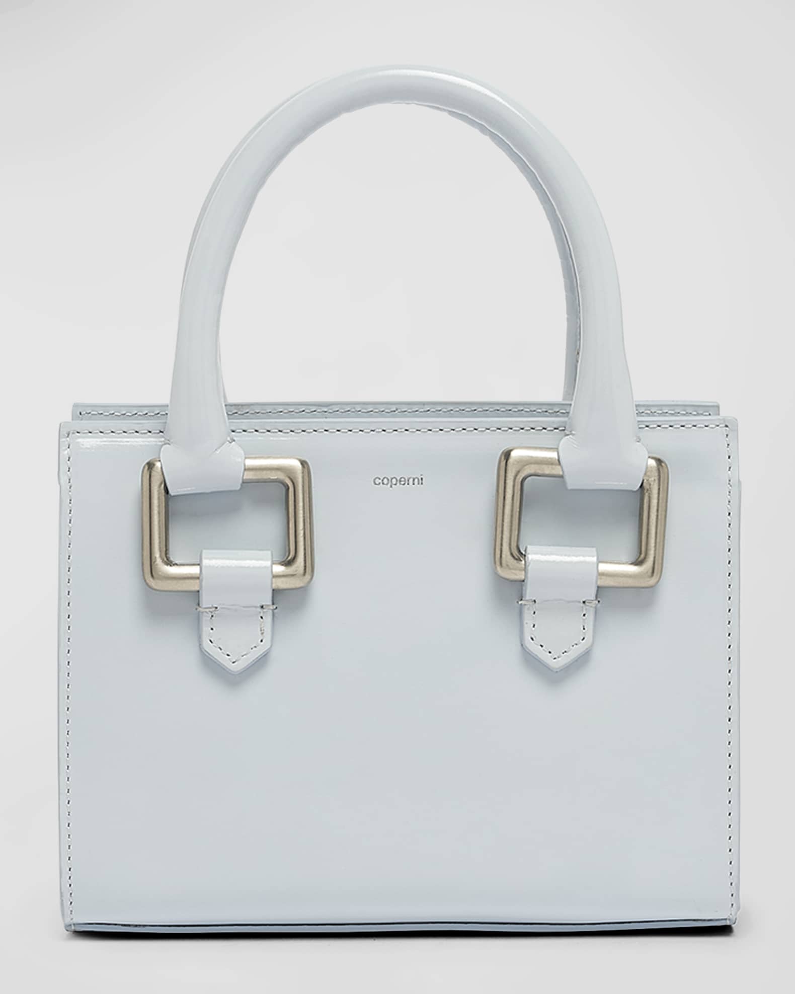 Coperni Emoji Leather Top-Handle Bag