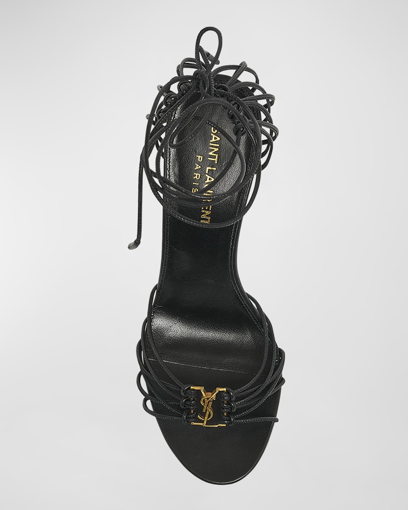 Ysl lace up sandals online