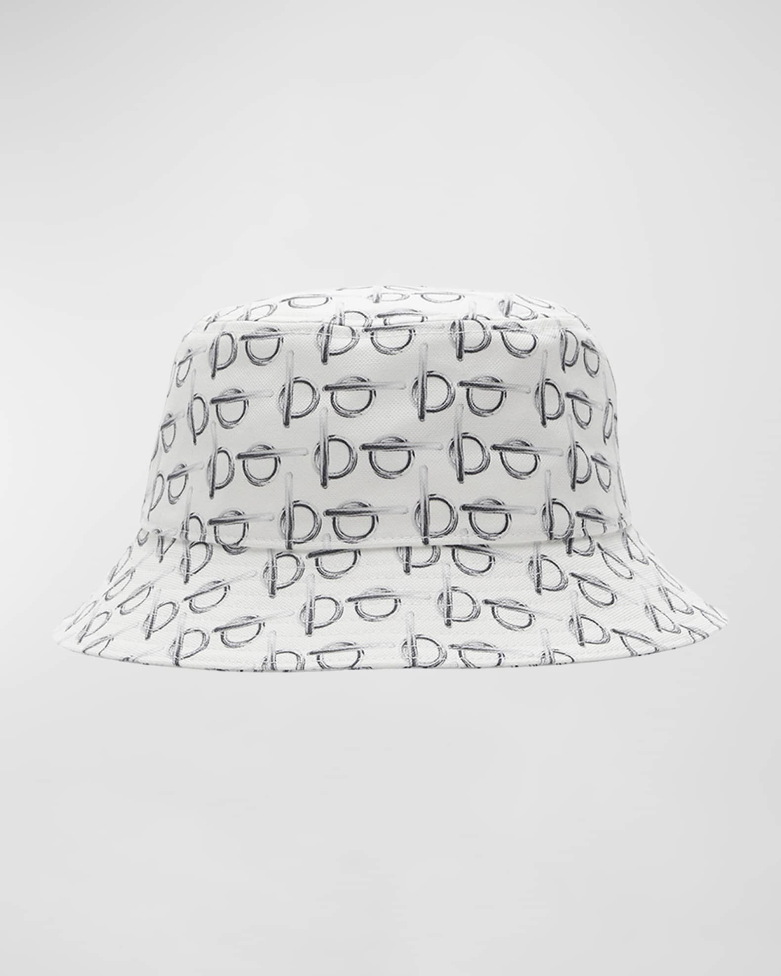 Burberry B-Buckle Print Bucket Hat