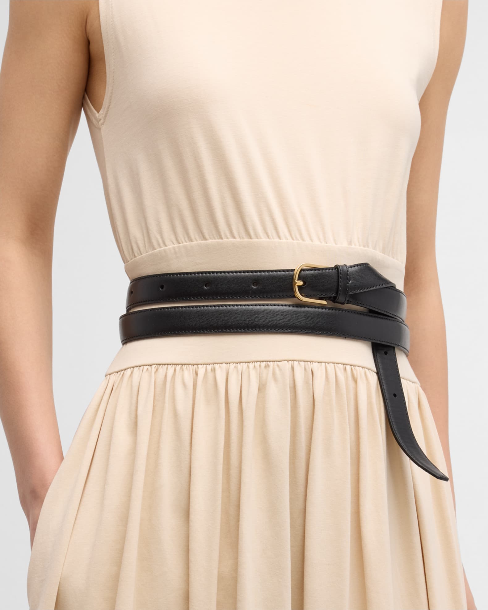 【toteme】 Leather belt TOTEME Leather belt | NET-A-PORTER