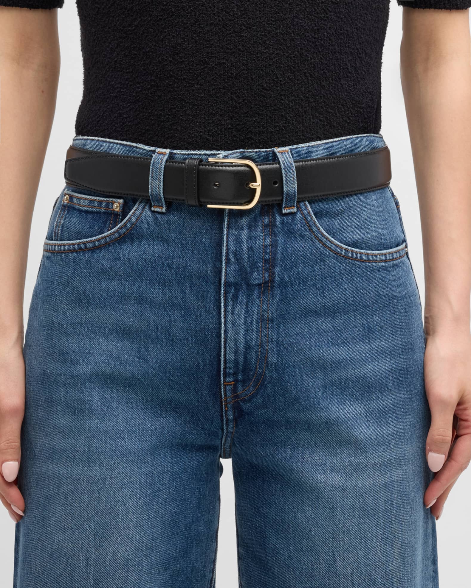 Bold Trouser Leather Belt  1