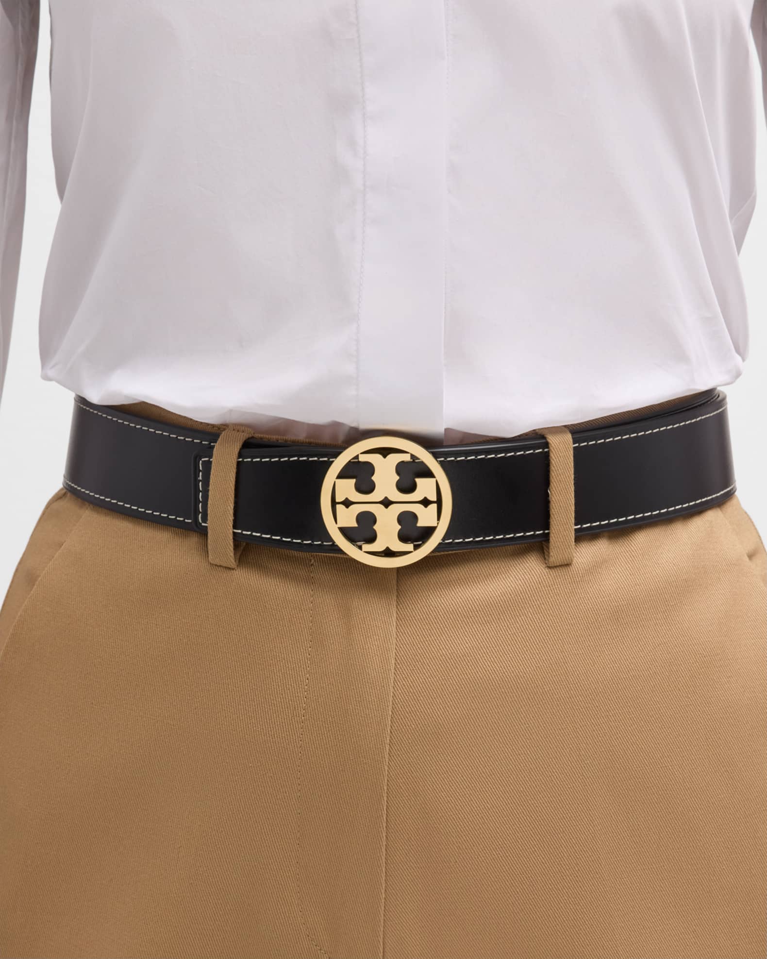 Miller Reversible Smooth Leather Belt - Thumbnail 2