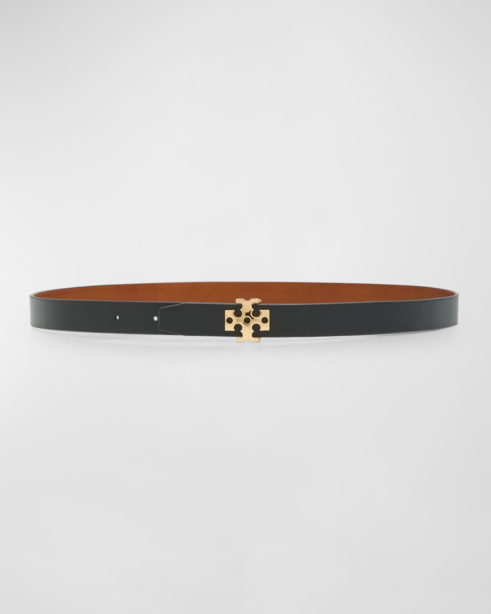 Logo Leather Belt
