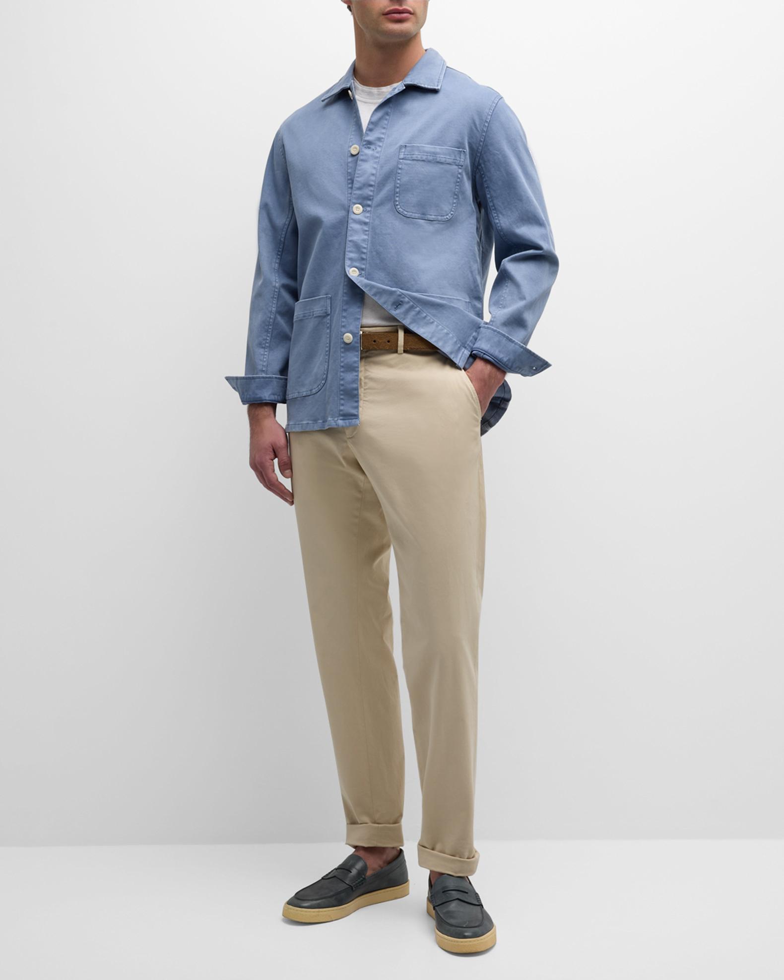 Rails Men's Luc Lightweight Cotton Chore Jacket | Neiman Marcus