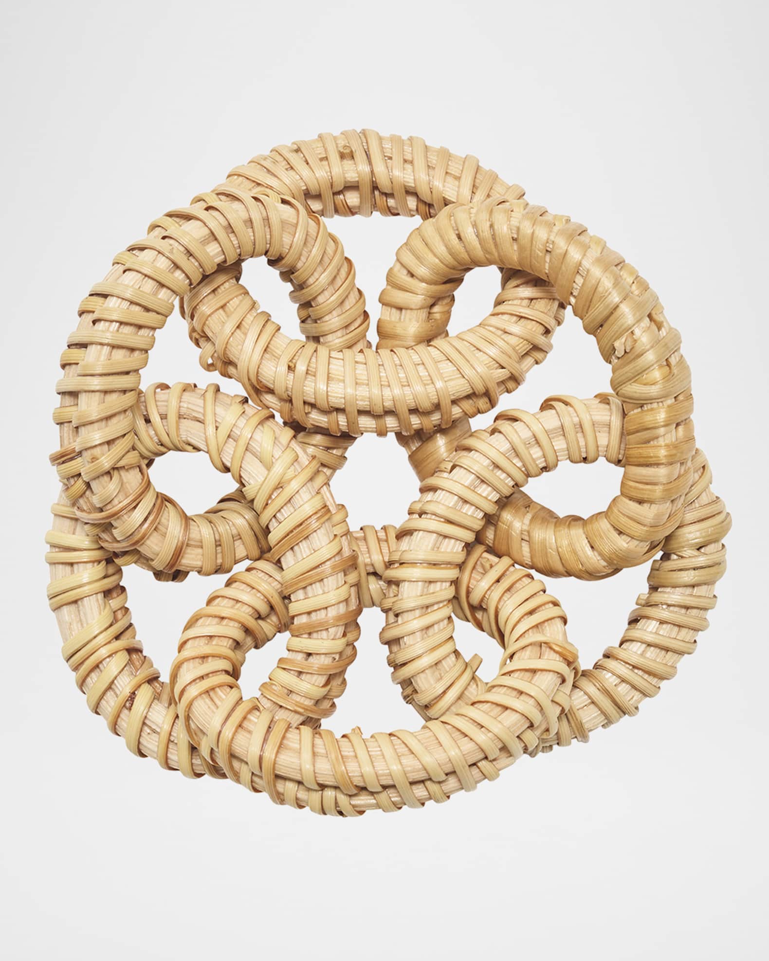 Rattan Link Napkin Ring  1