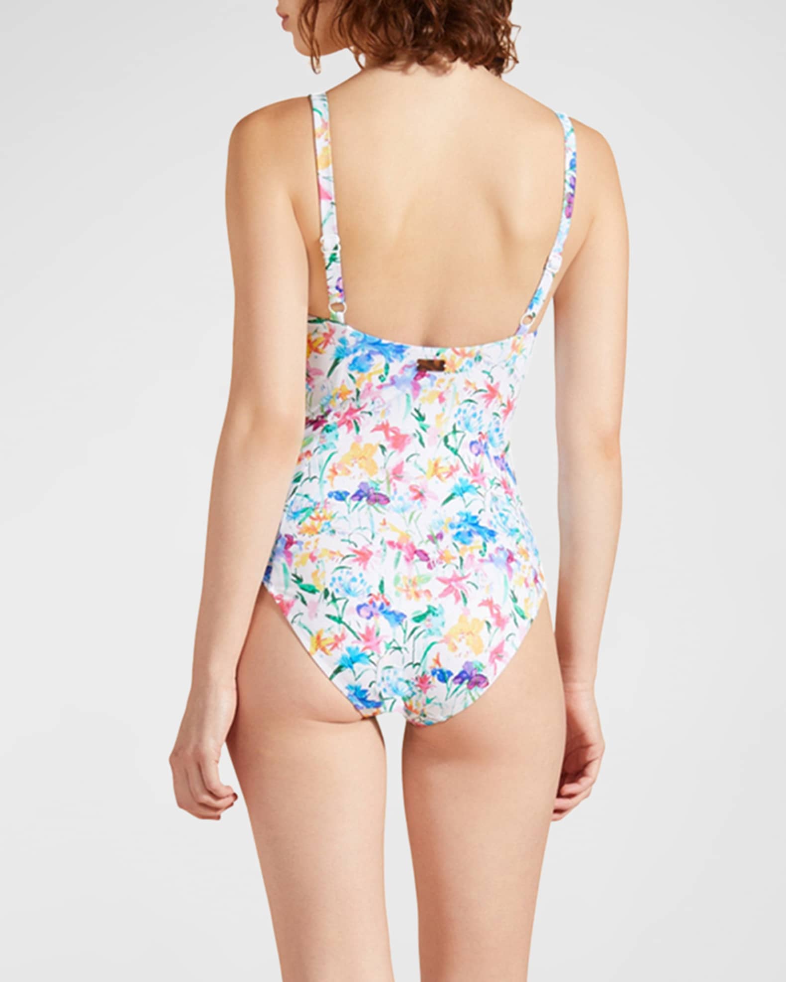 VILEBREQUIN Girls One-Piece Swimsuit Tahiti Flowers