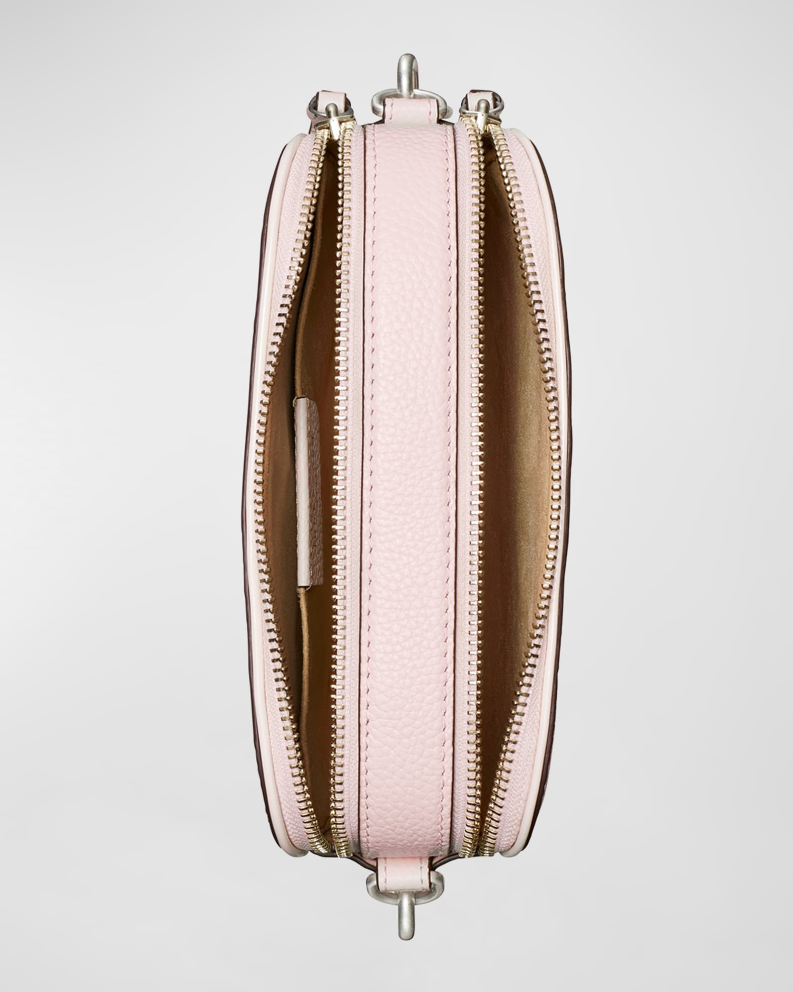 トートバッグ TORY BURCH Pastel Pink Leather Miller Crossbody Bag Miller Mini Leather Crossbody Bag | Neiman Marcus