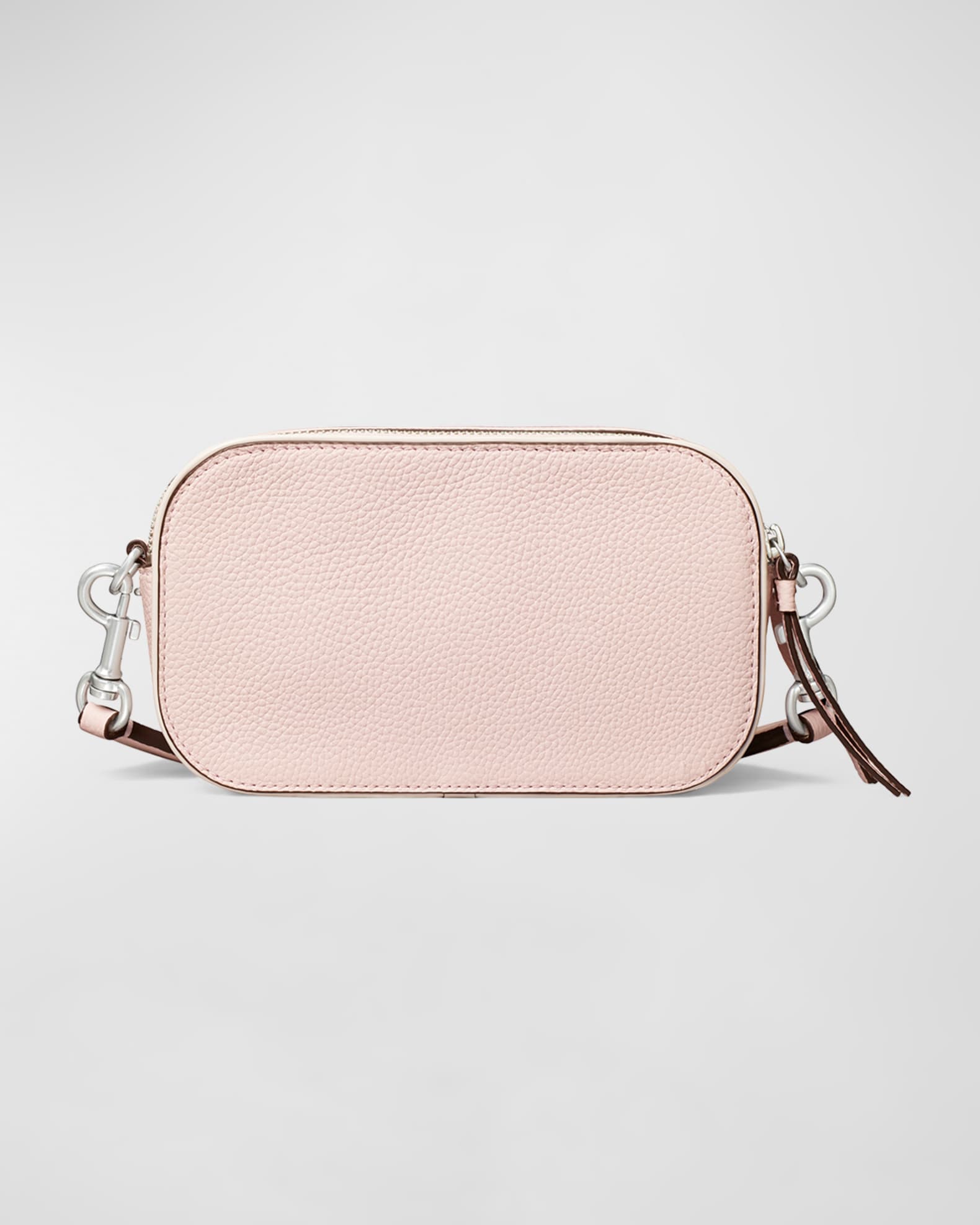 ショルダーバッグ・ポシェット Tory Burch Pastel Pink Leather Miller Crossbody Bag Tory Burch MILLER MINI CROSSBODY Shoulder Bag 158488650
