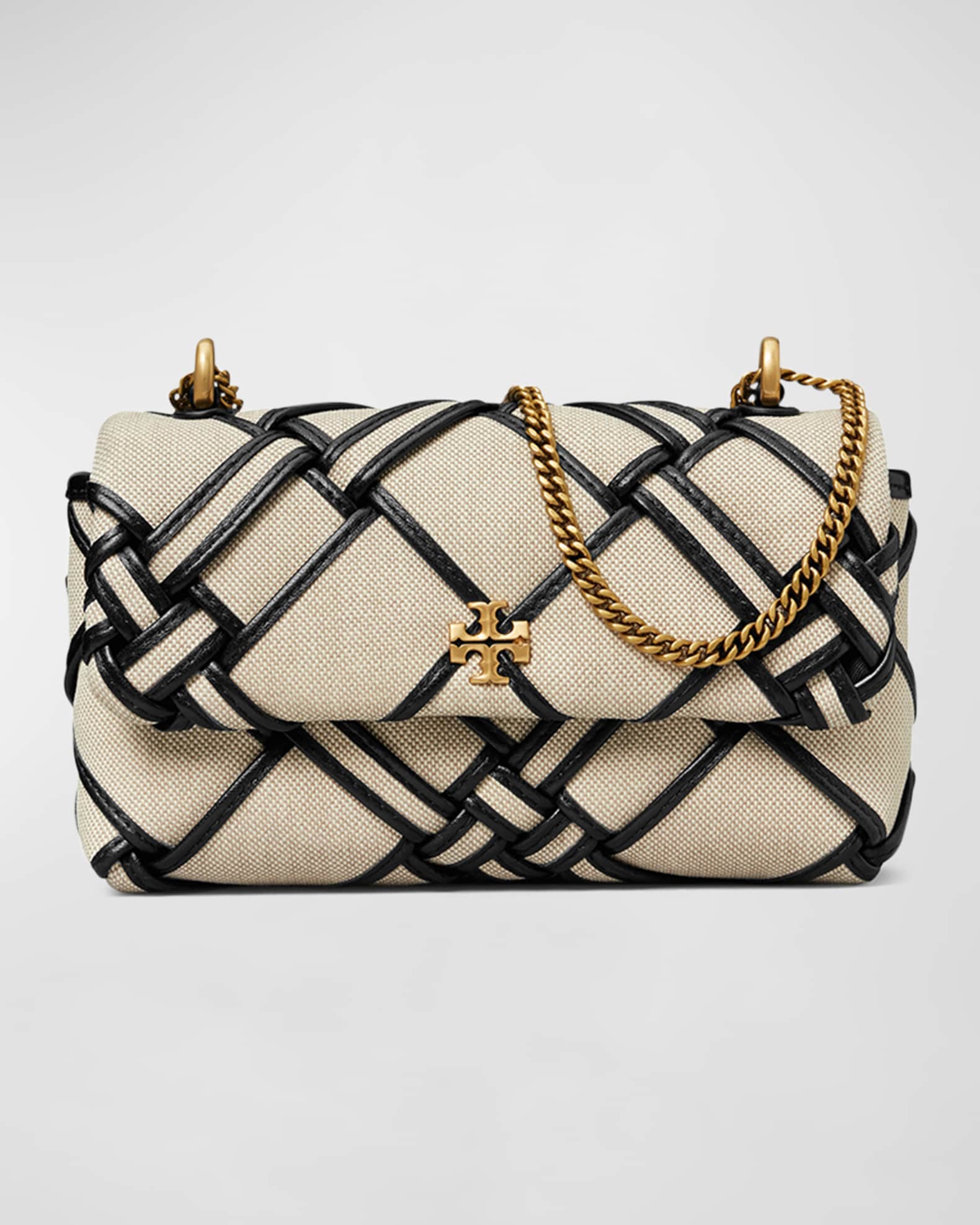 Tory burch kira canvas shoulder bag deals