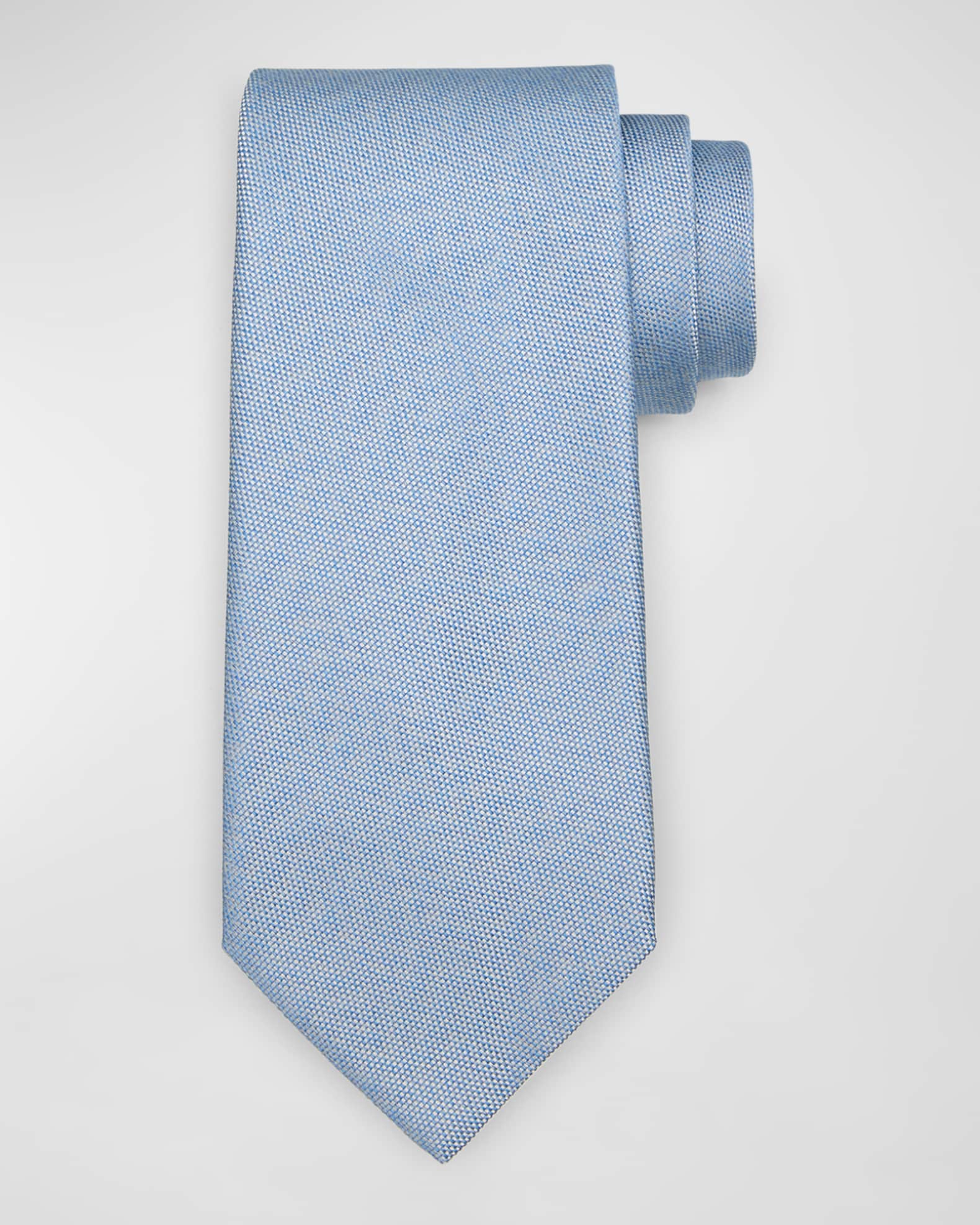 Stefano Ricci Men's Solid Silk Tie Neiman Marcus